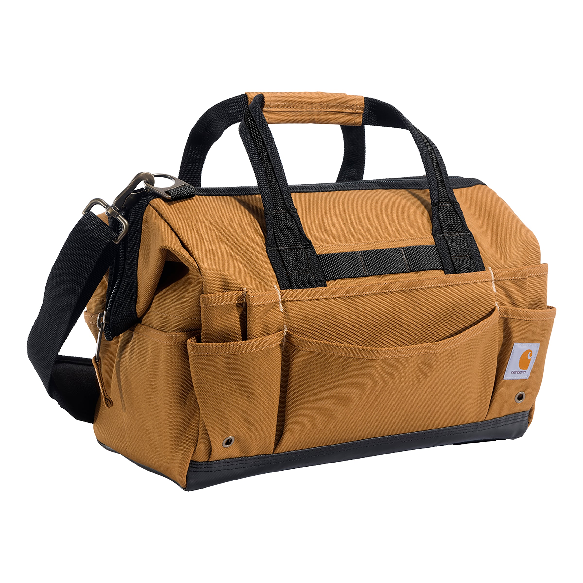 Carhartt 16-Inch 30 Pocket Heavyweight Tool Bag Carhartt Brown ...