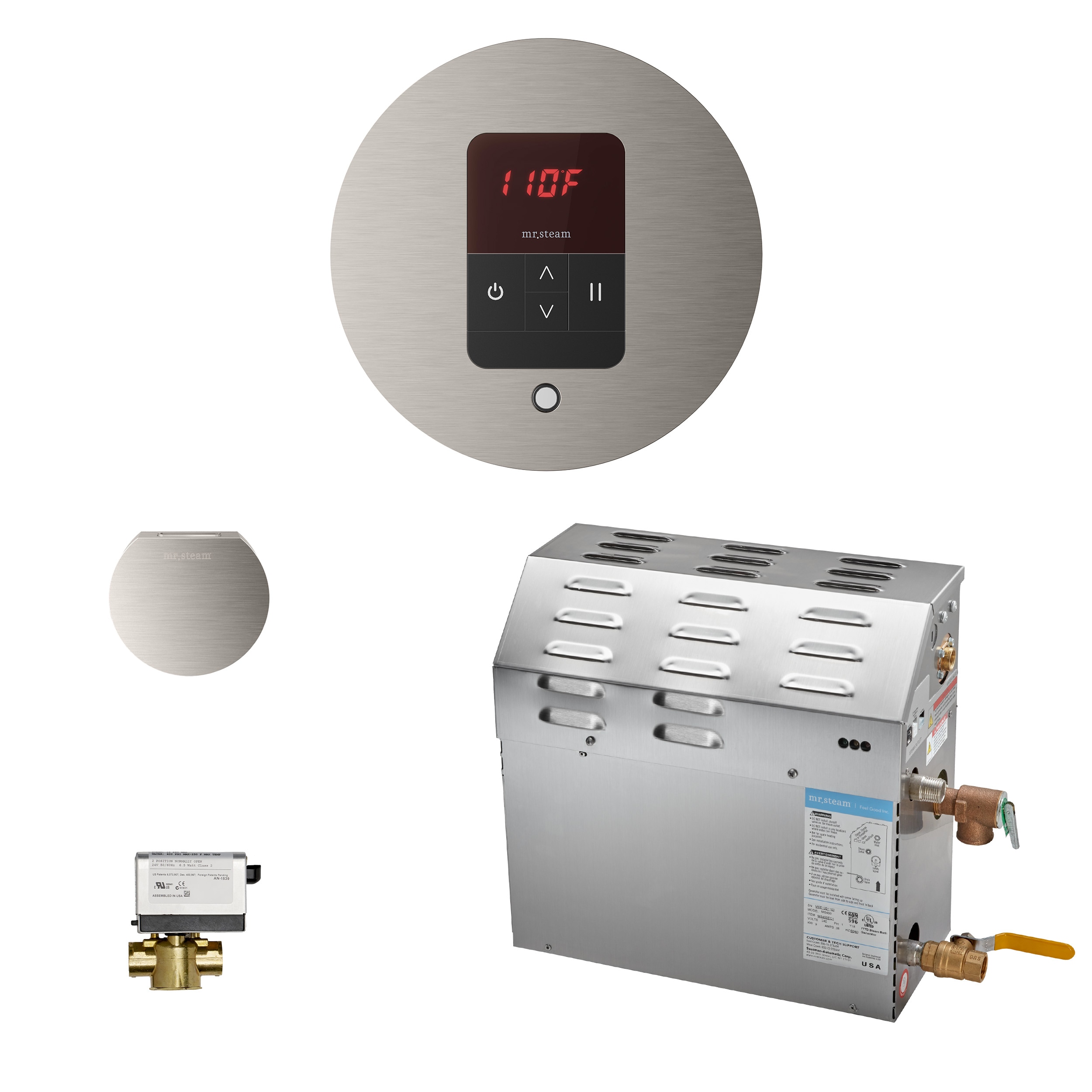 Mr. Steam 225C1ATRDBN 7500-Watts Brushed Nickel Steam generator control kit
