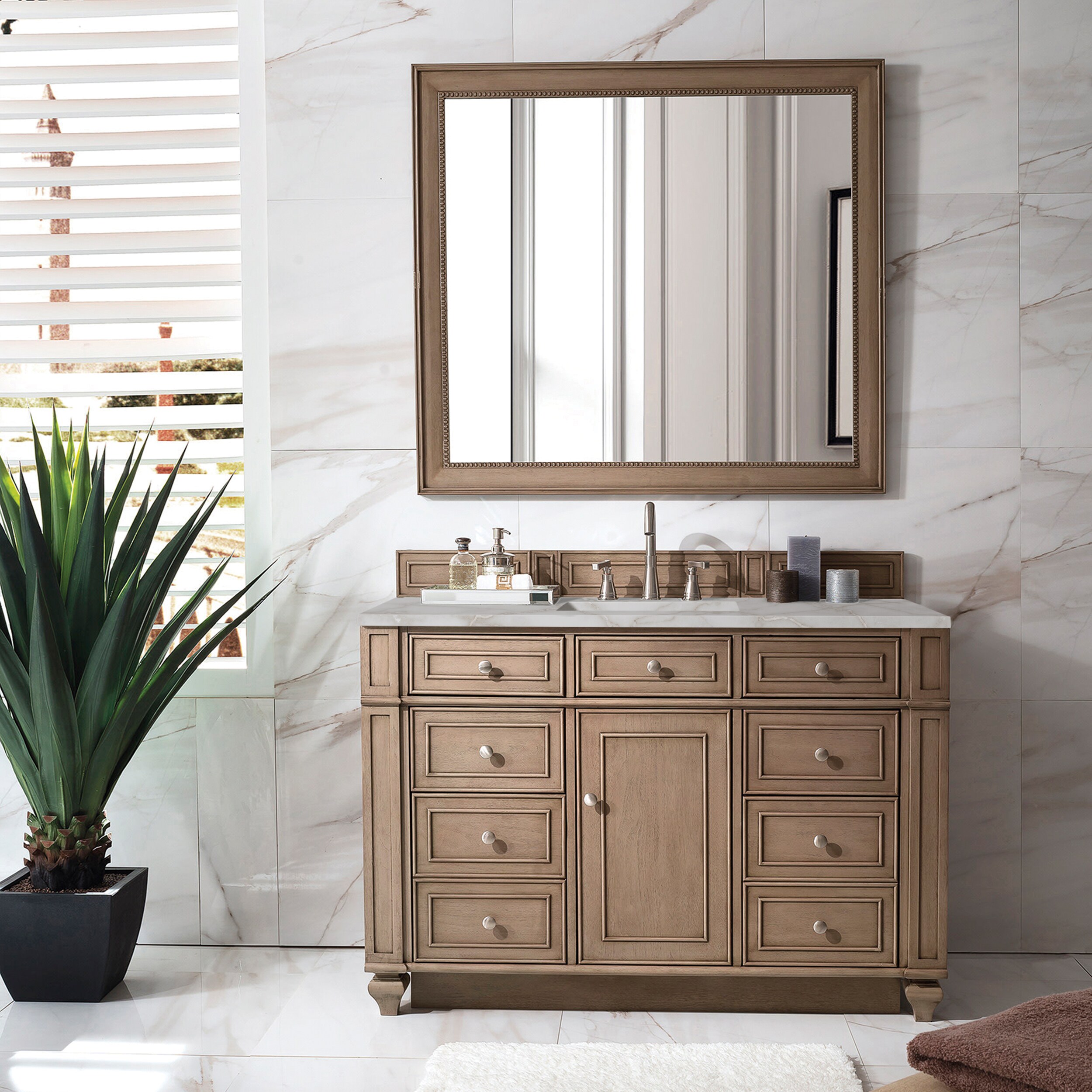 James Martin Vanities 157-V48-WW-FVSL Bath-Vanity-Combo - View #5