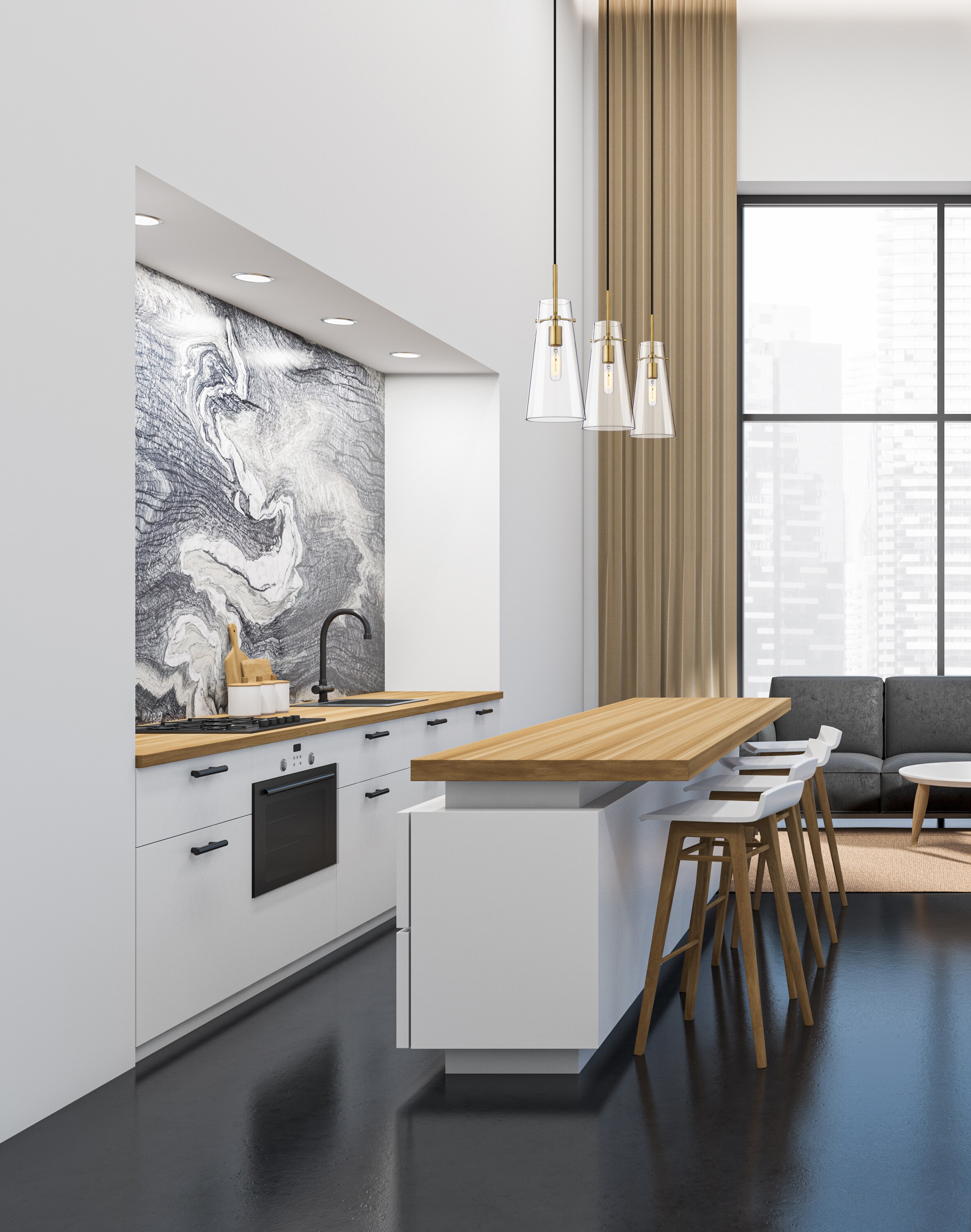 Z-Lite 7508P-MGLD Pendant-Lights - View #2