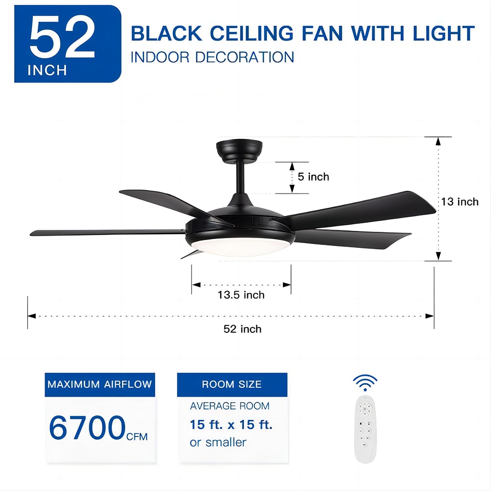 Topcraft TCCF14BK Ceiling-Fans - View #10