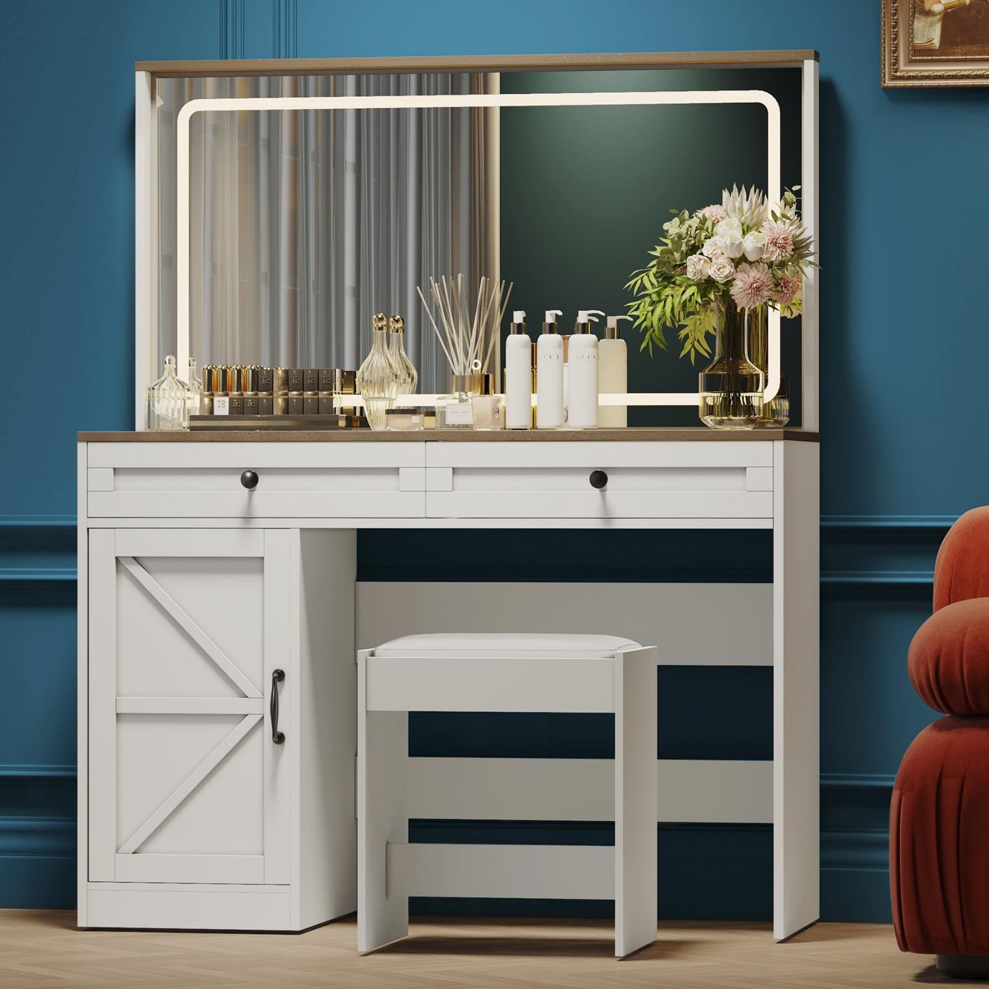 Yiekholo LL-1877AAK Bedroom-Vanities - View #5