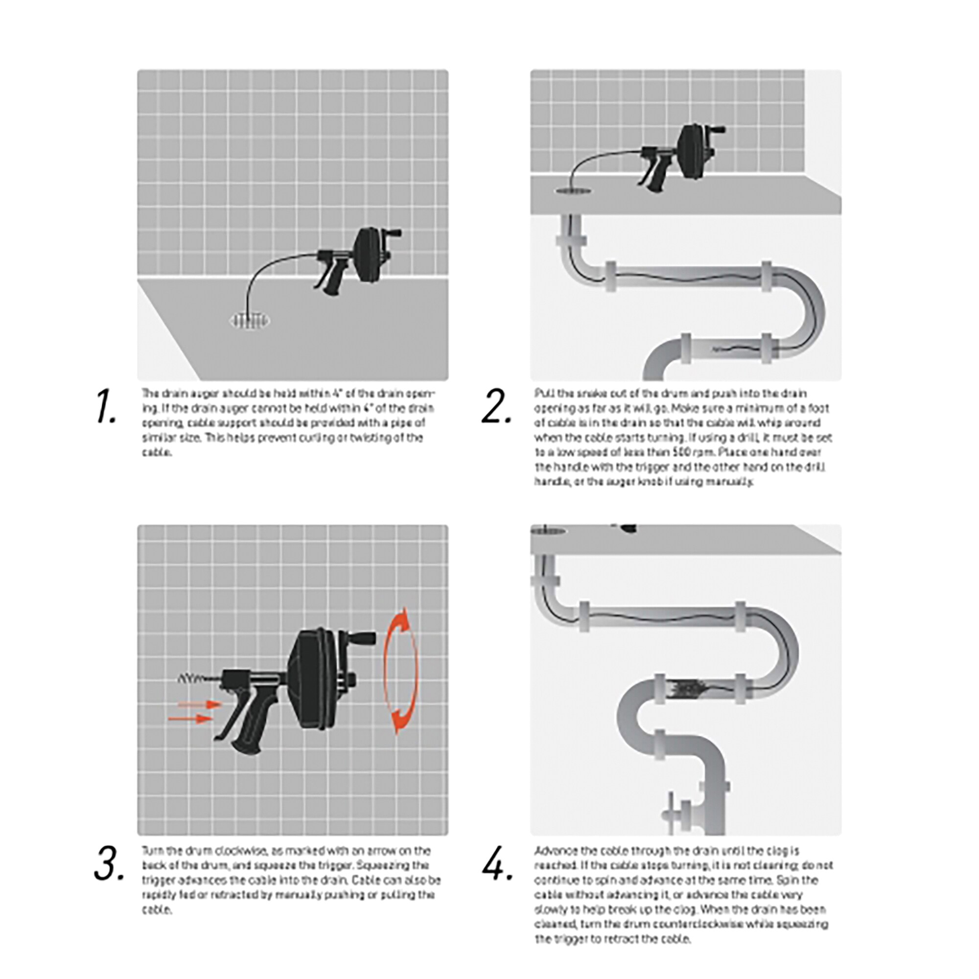 DrainX NWHDHX11047 Drain-Cleaning-Tools - View #5