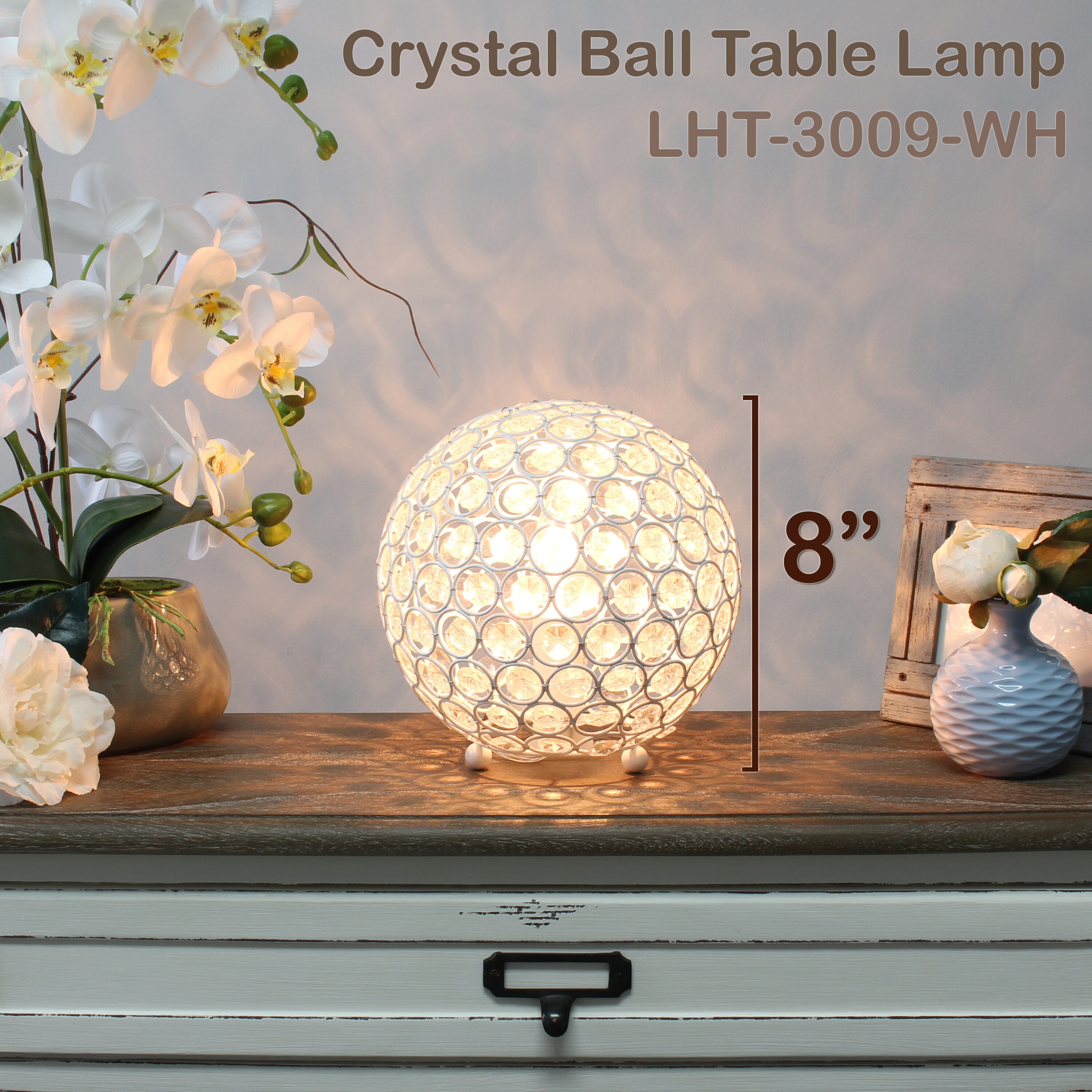Lalia Home LHT-3009-WH Table-Lamps - View #7