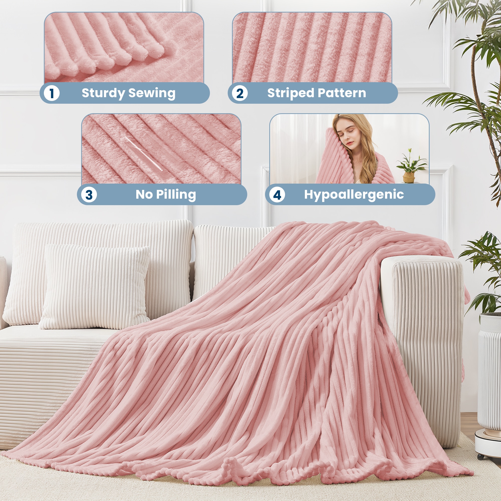 JEAREY JE-CTGT-RE-T Blankets-And-Throws - View #6