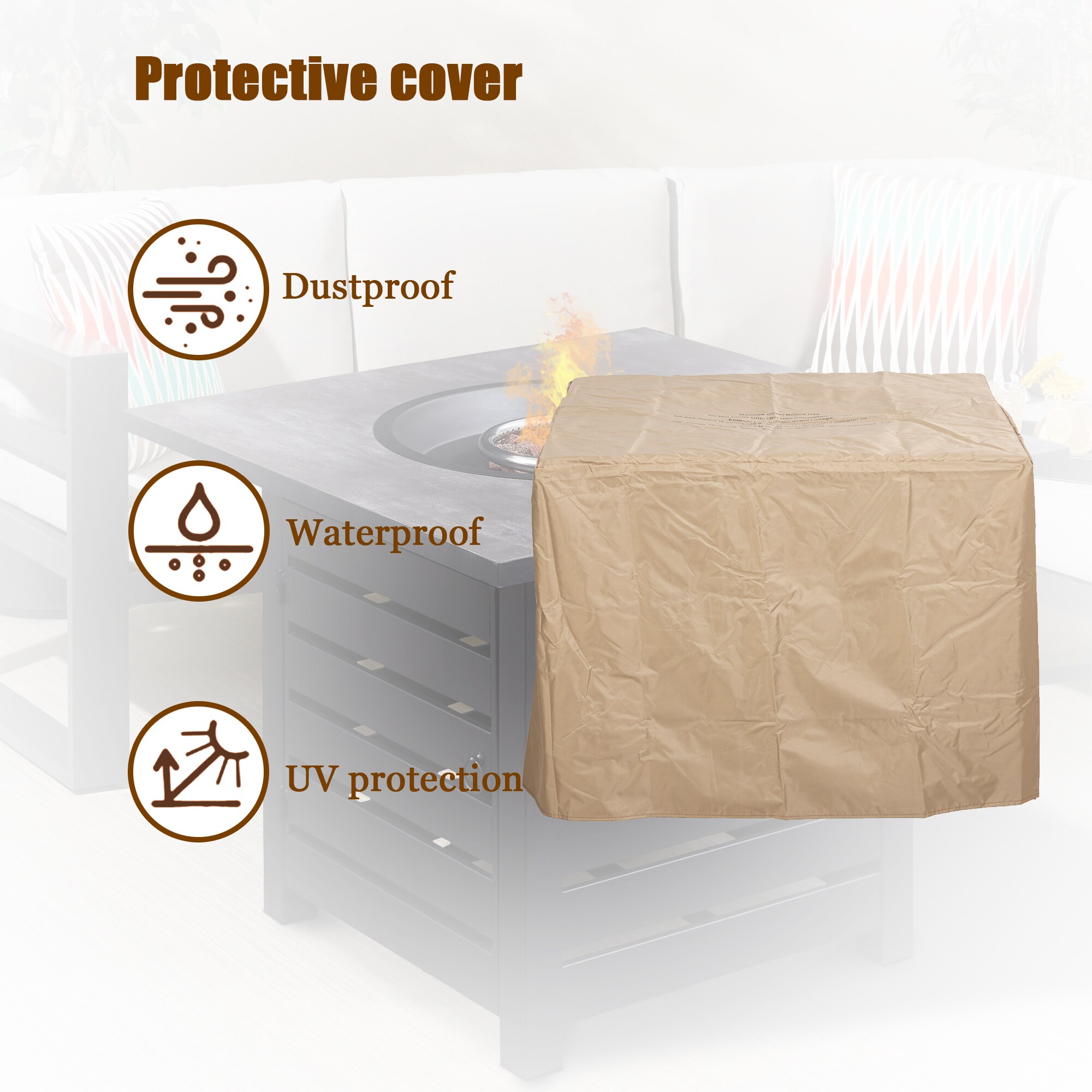 CASAINC WFEHFP-08-B Outdoor-Gas-Firepits - View #4