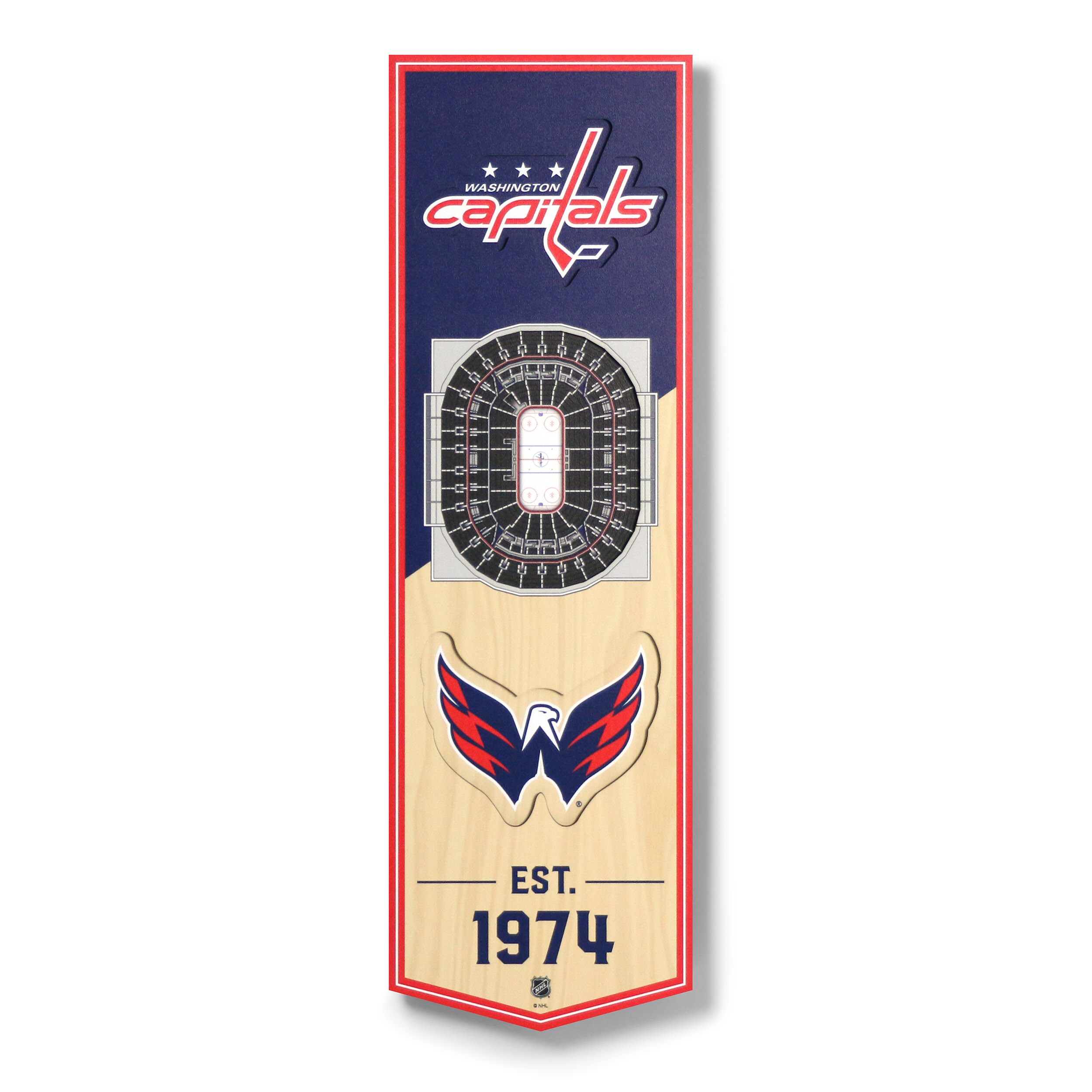 NHL Team Carpet Tiles Washington Capitals