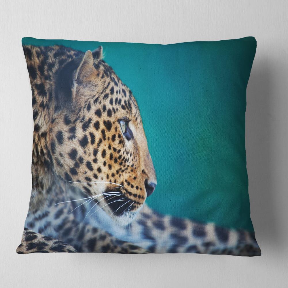 Designart CU12808-18-18 18-in x 18-in White Indoor Decorative Pillow