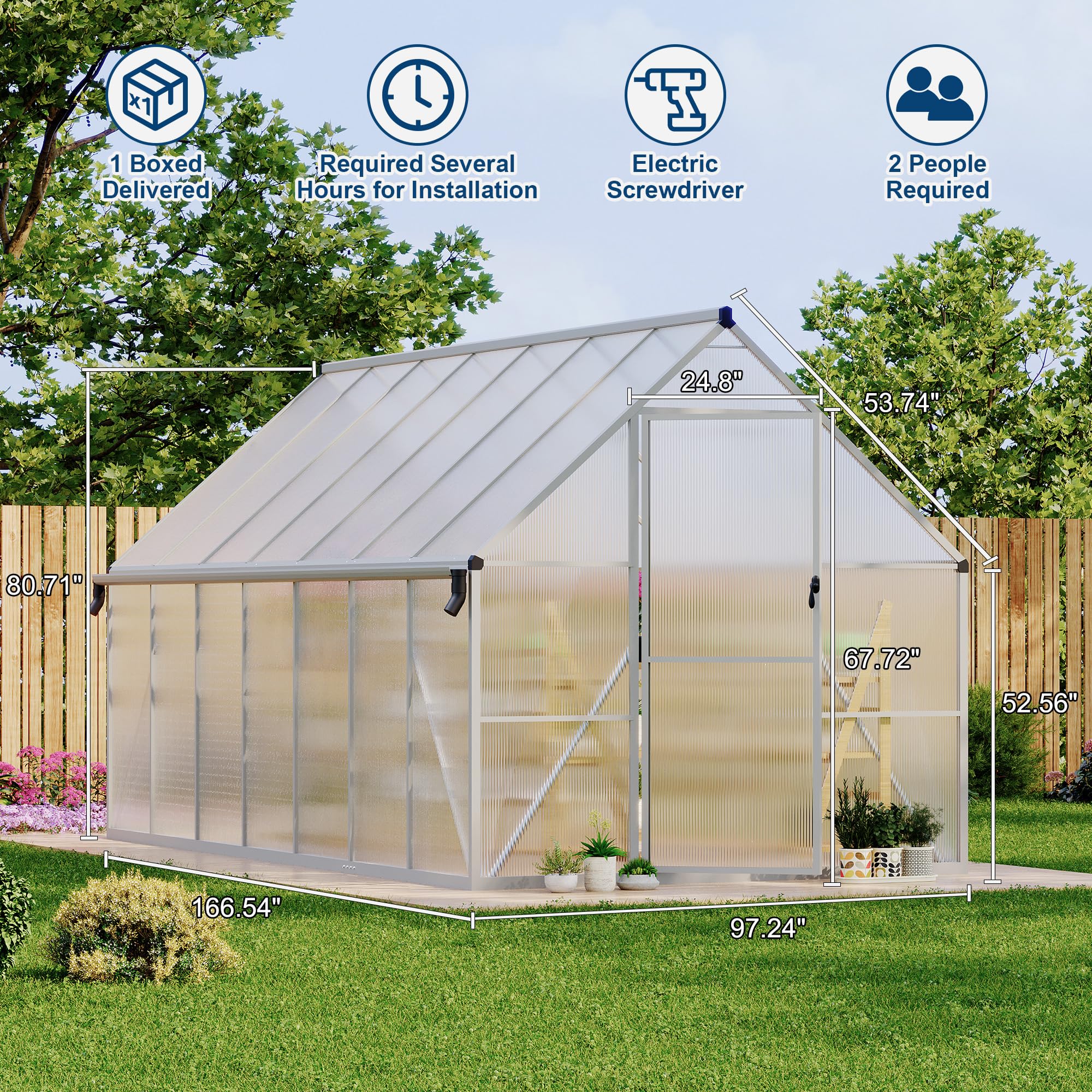 IdealHouse H3218SVAYCJ5 greenhouses - View #3