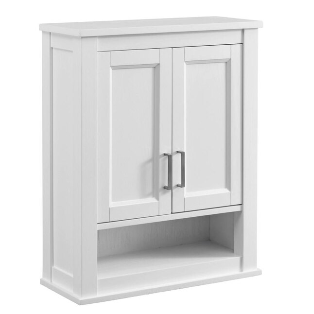 Durham 24-in W x 30-in H x 10-in D White Oak Bathroom Wall Cabinet Durham 24-in W x 30-in H x 10-in D White Oak Bathroom Wall Cabinet