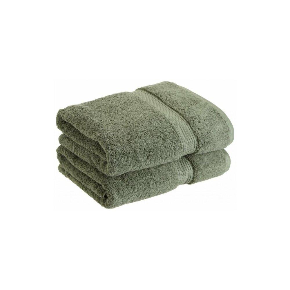 Superior 900GSM Egyptian Cotton 2-Piece Bath Towel Set Forest