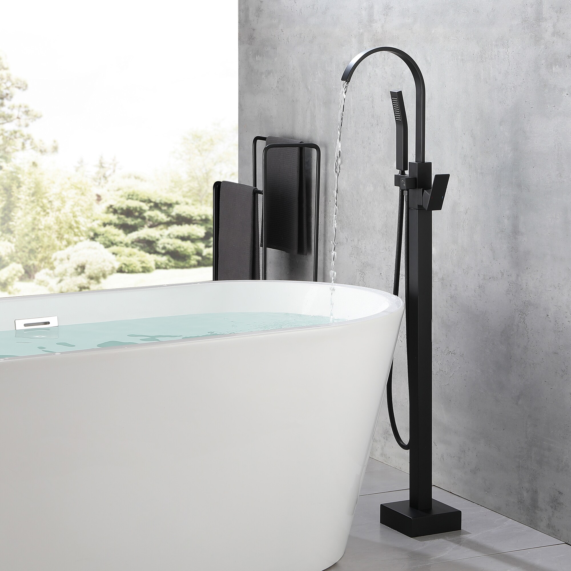 Kahomvis TC-QPW6-8232 Roman-Tub-Faucets - View #5