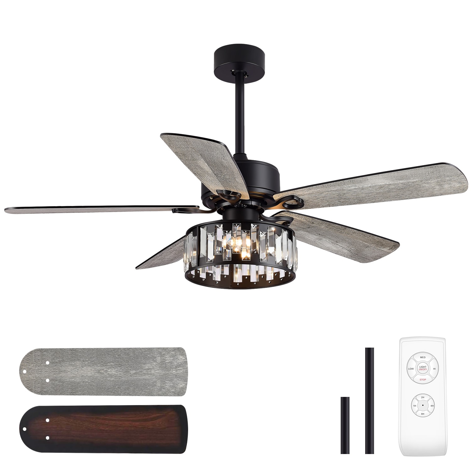 Breezary 23003-BLK Ceiling-Fans - View #3