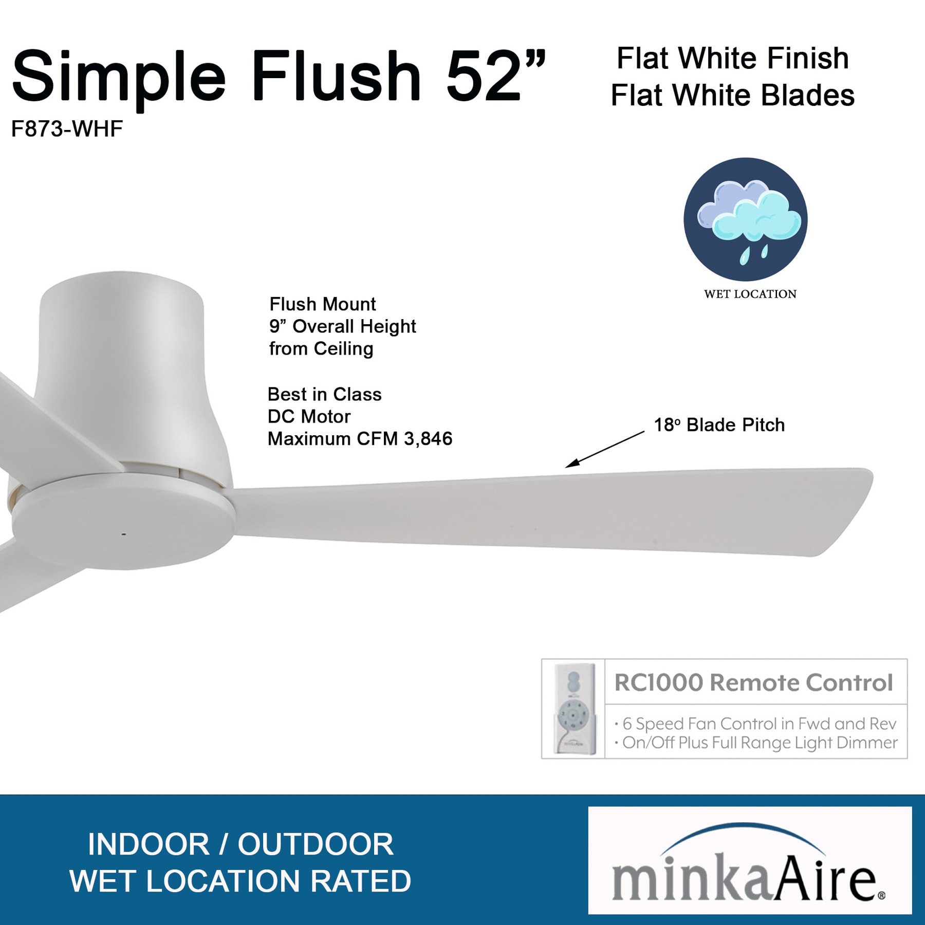 Minka Aire F873-WHF Ceiling-Fans - View #6