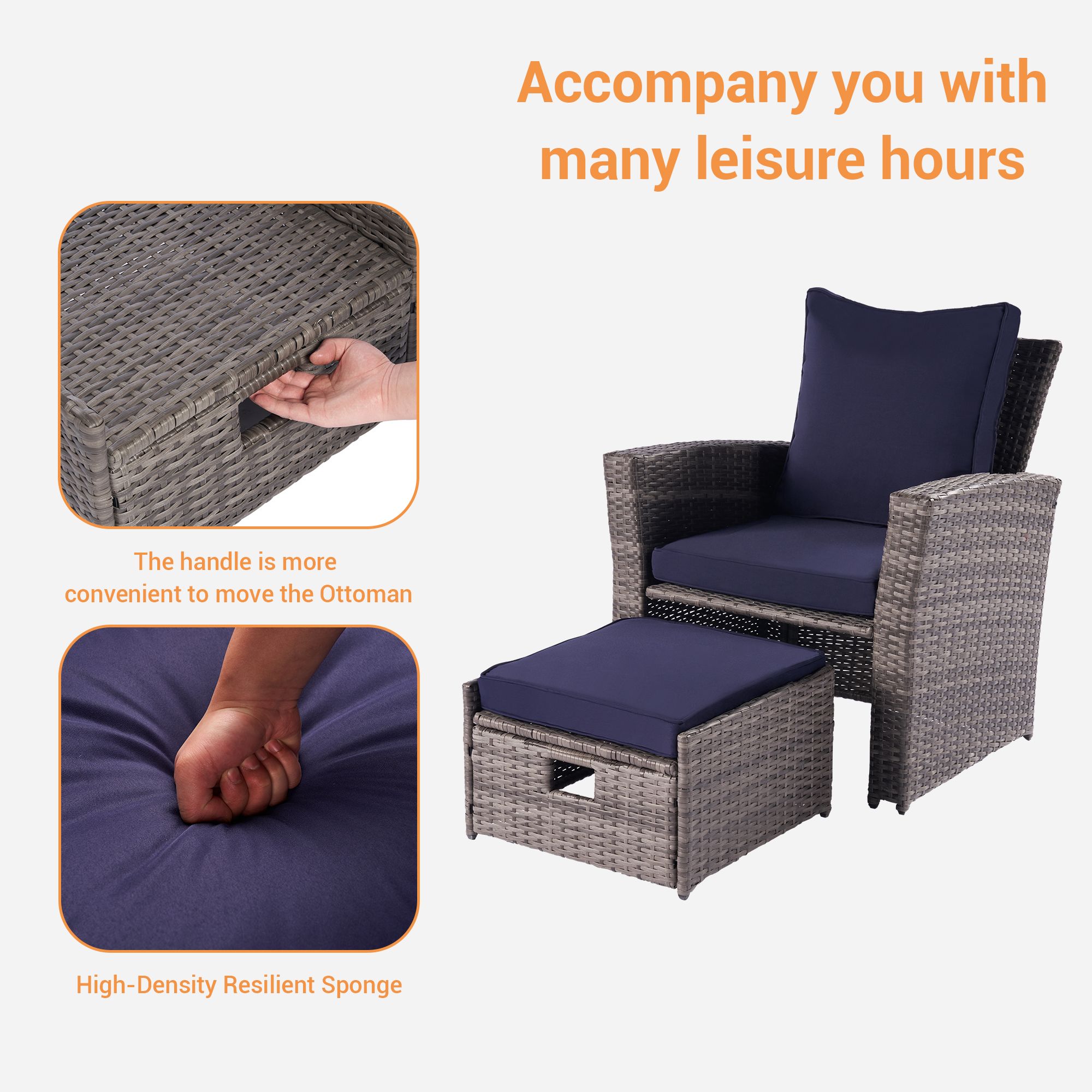 SANSTAR LRS-WS101BL Patio-Conversation-Sets - View #10