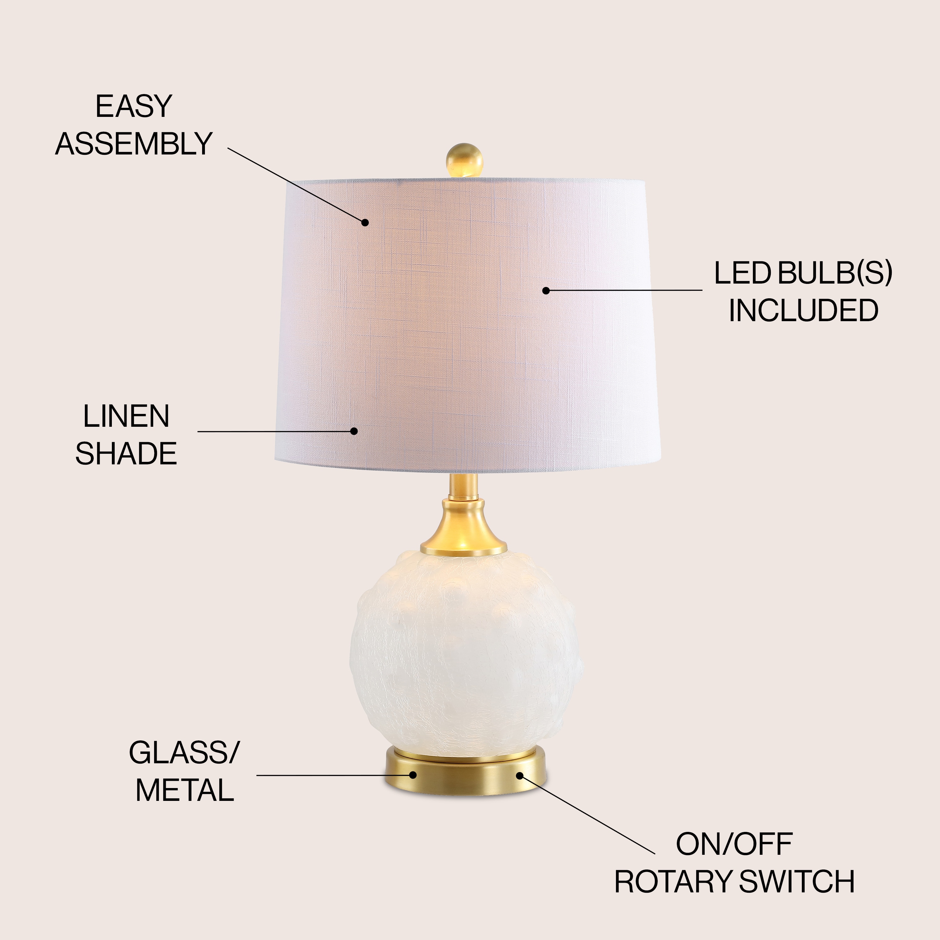 JONATHAN  Y JYL6200A Table-Lamps - View #3