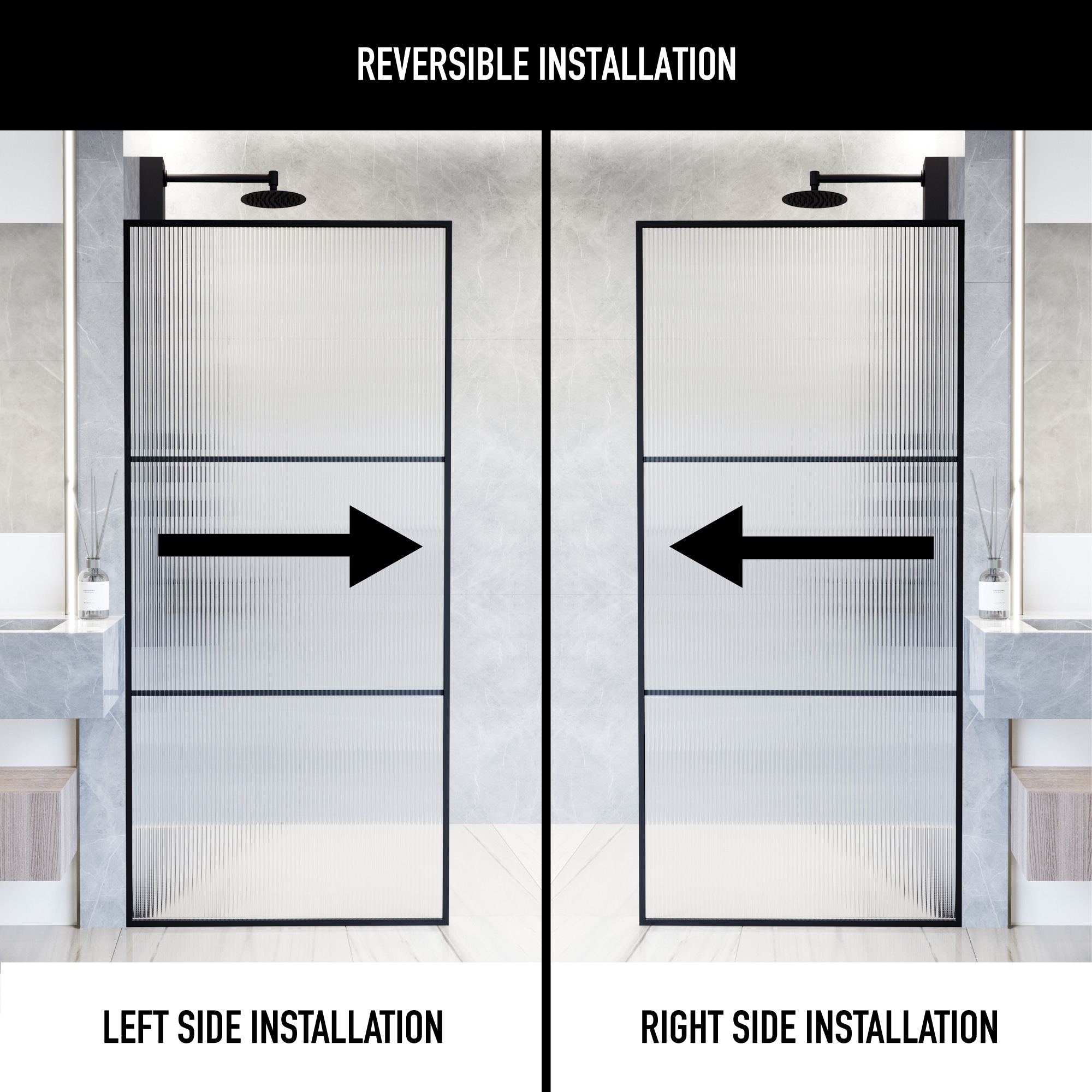 VIGO VG6090MBFL3474 Shower-Doors - View #3