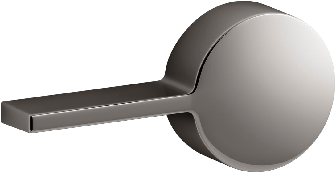 KOHLER K-9466-L-TT Cimarron 2-5/8-in Side Mount Vibrant Titanium Toilet lever