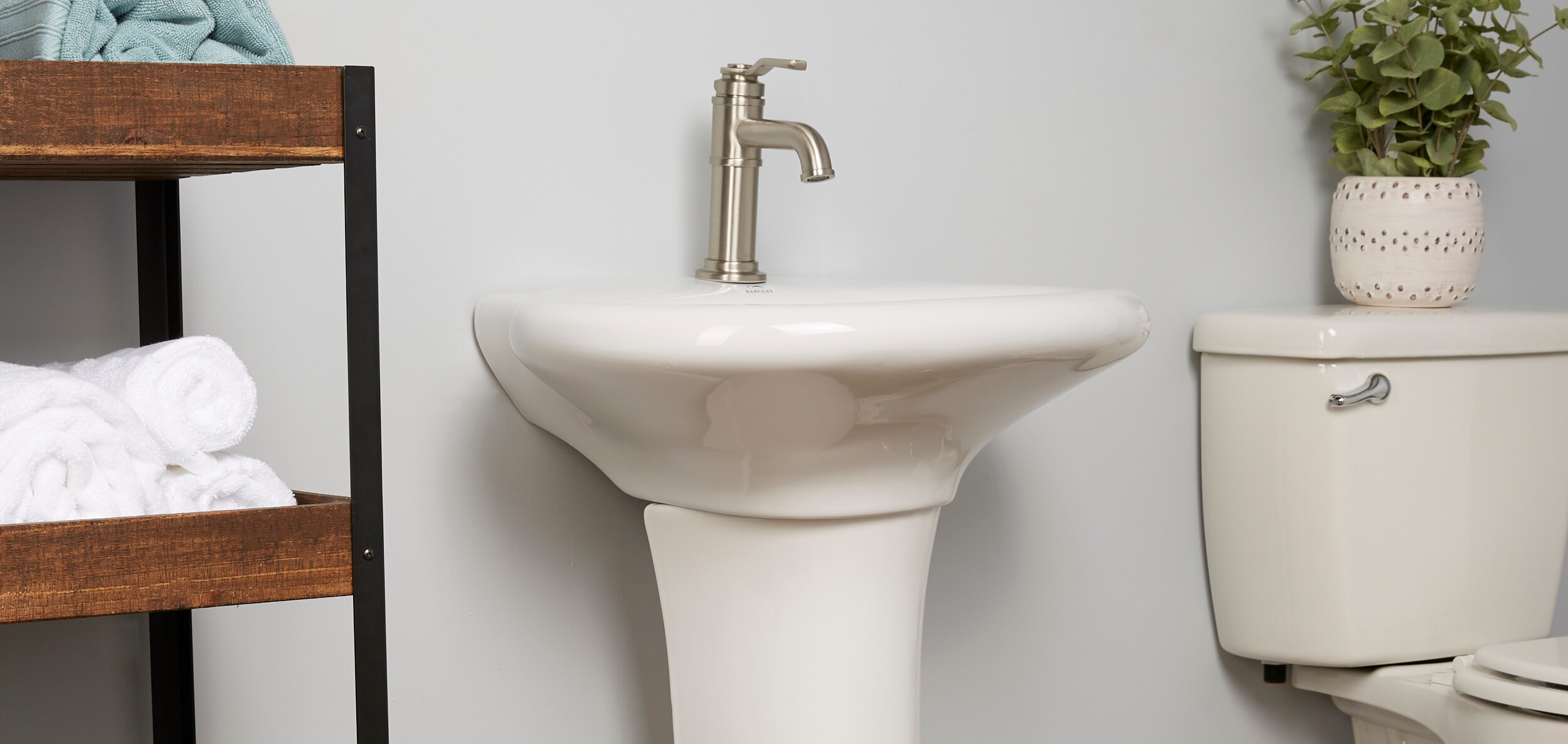 Barclay 3-281WH Complete-Pedestal-Lavatories - View #4