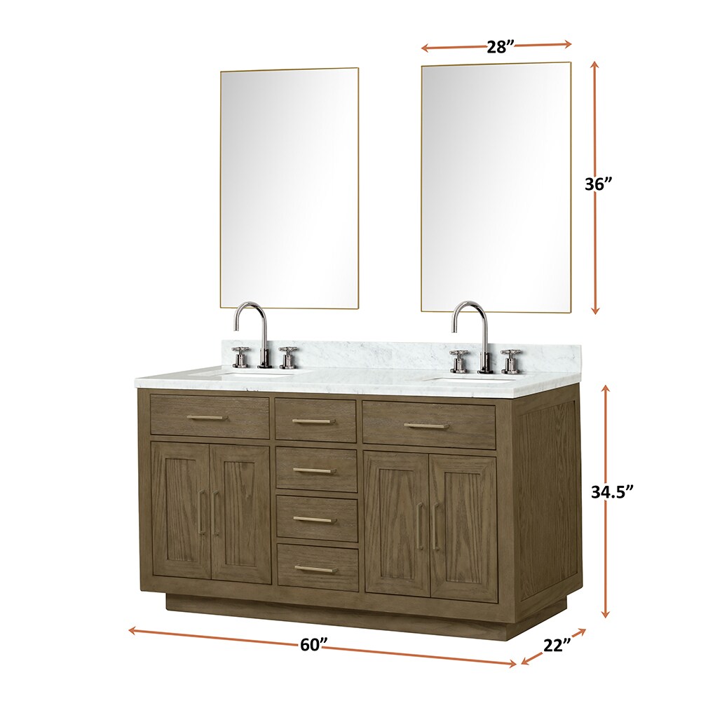 Lexora LVGI60DR100 Bath-Vanity-Combo - View #6