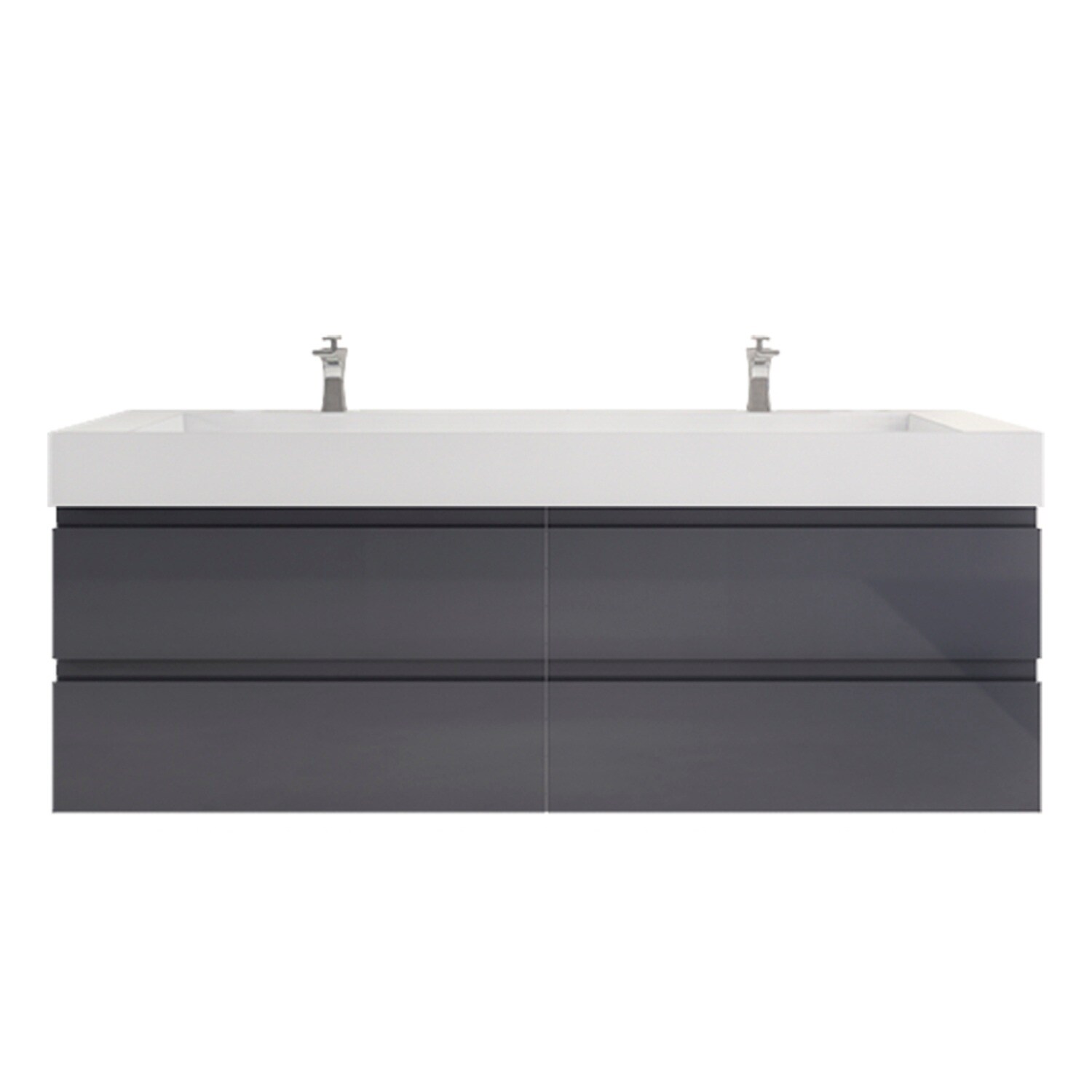 BV Better Vanity BTB-72D-GR Bath-Vanity-Combo - View #2