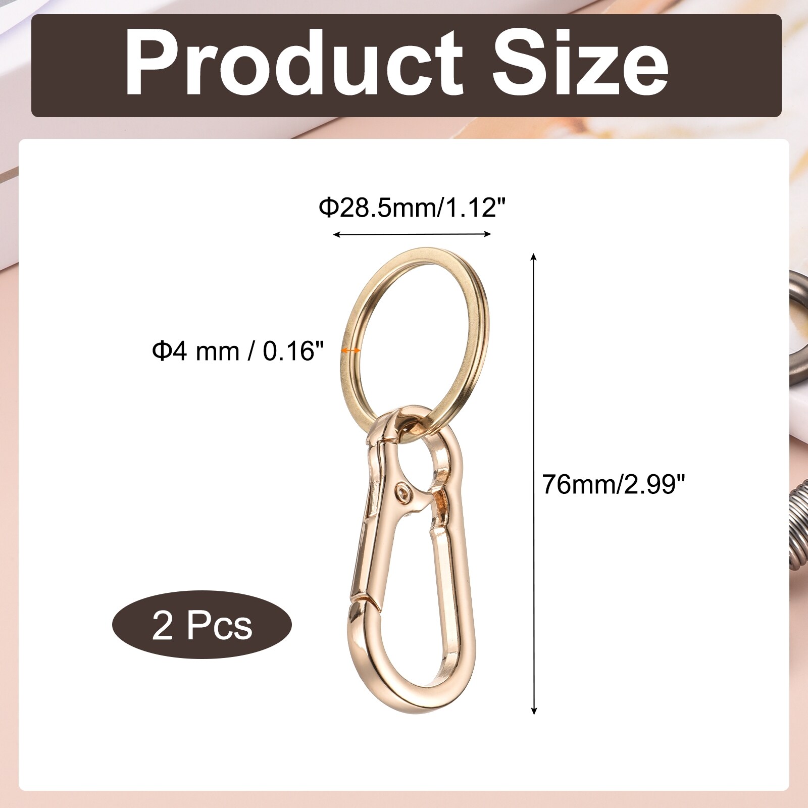 Unique Bargains S26011200UX4264 Key-Accessories - View #2
