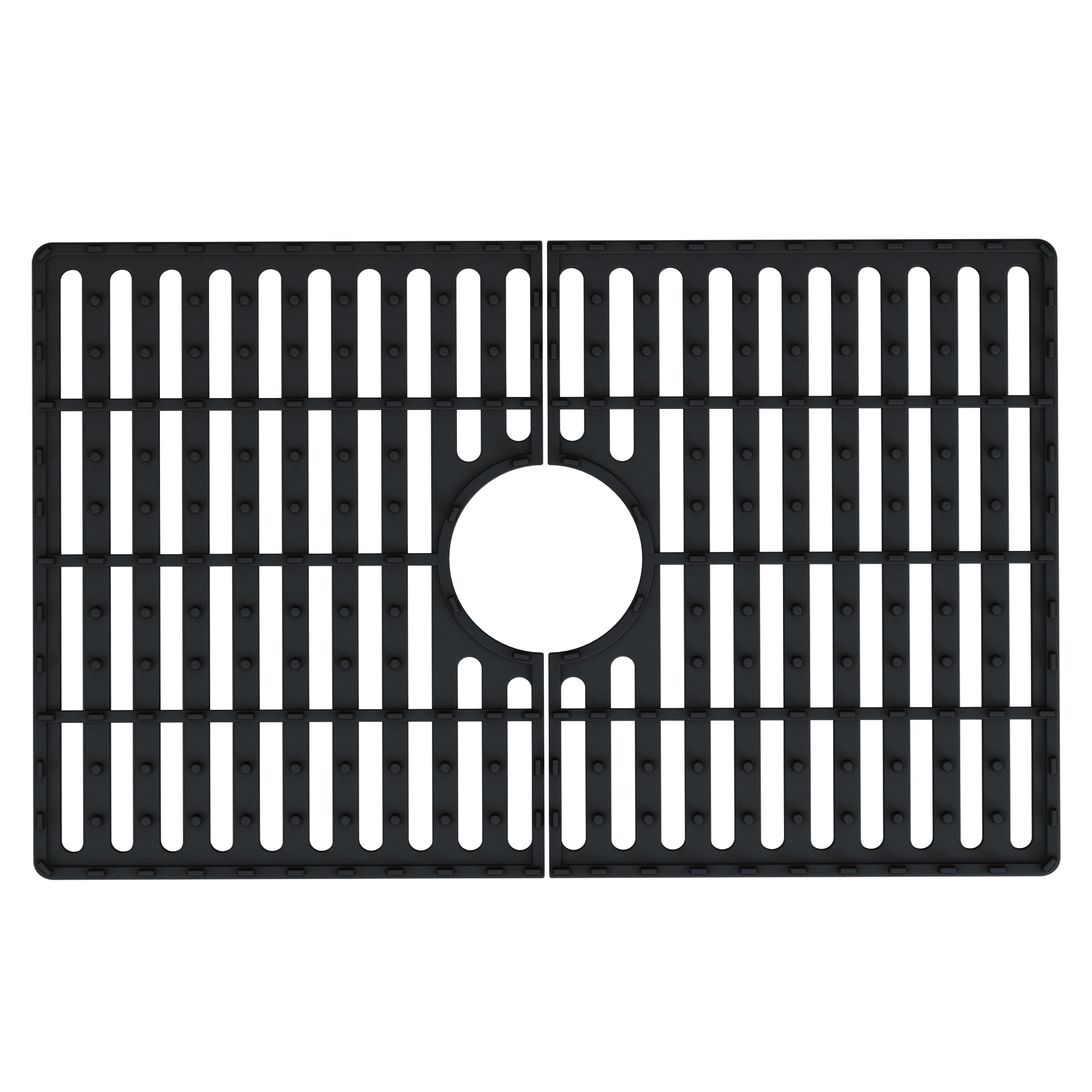 VIGO VGSG2718MB 15-in x 24-in Center Drain Silicone Sink grid