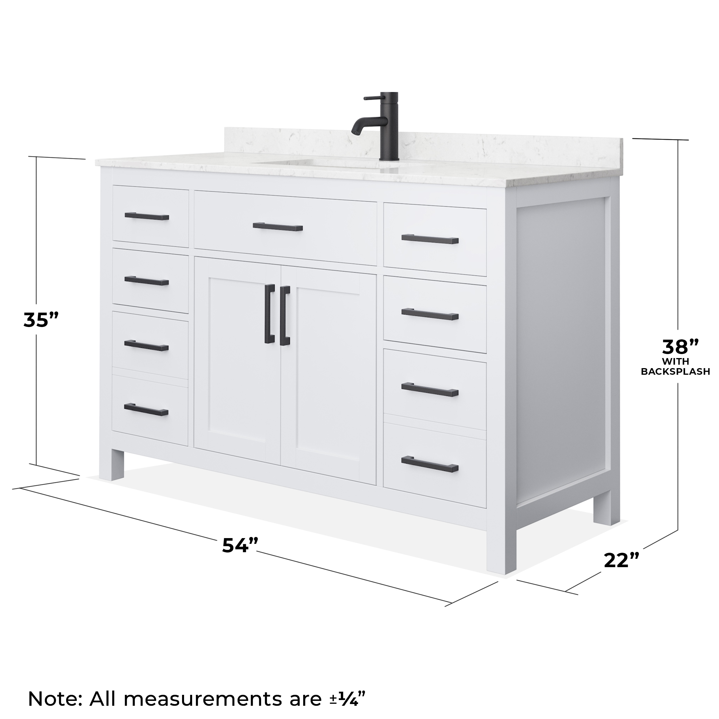 Wyndham Collection WCG242454SWBCCUNSMXX Bath-Vanity-Combo - View #5