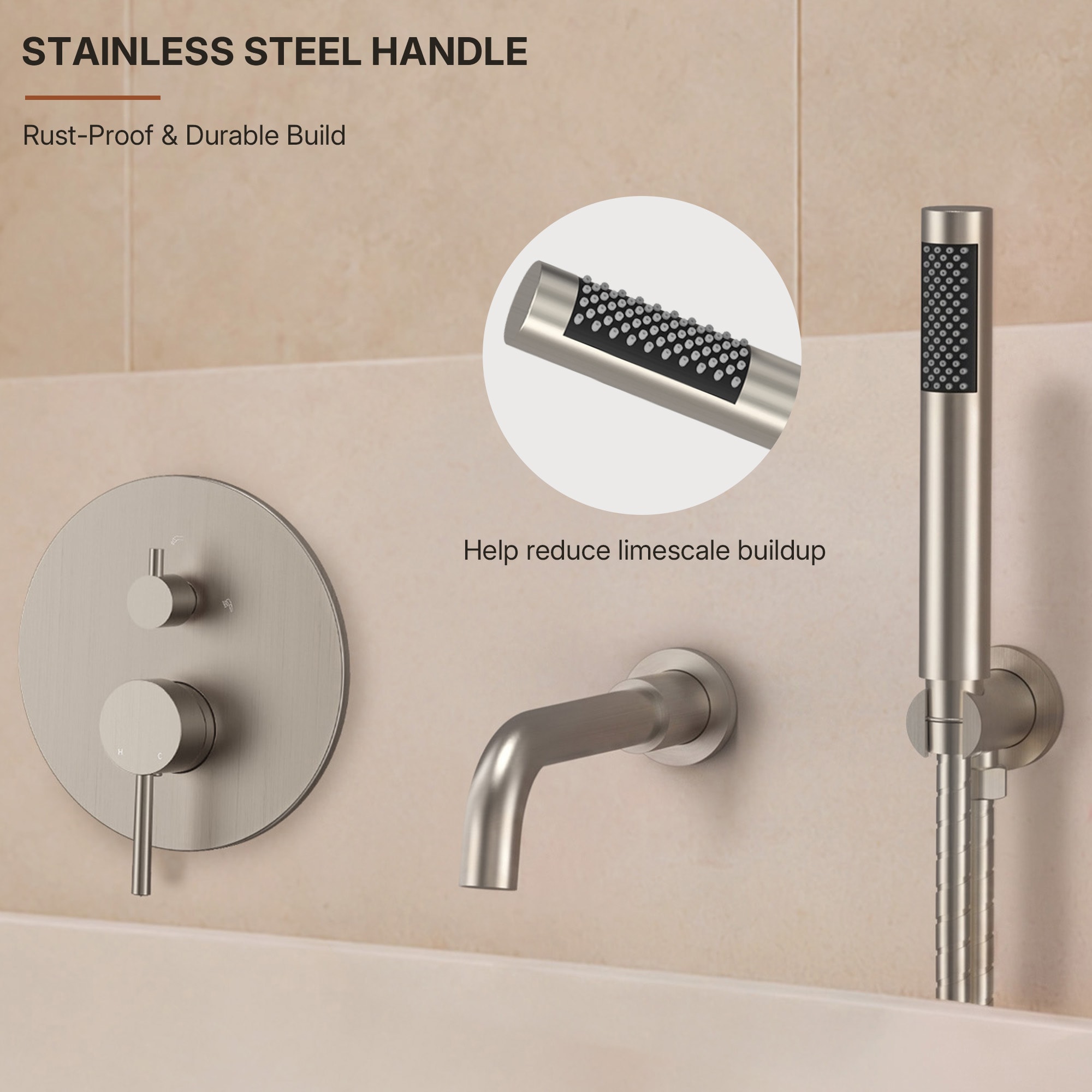 EVERSTEIN SFS-1137-NK Roman-Tub-Faucets - View #7