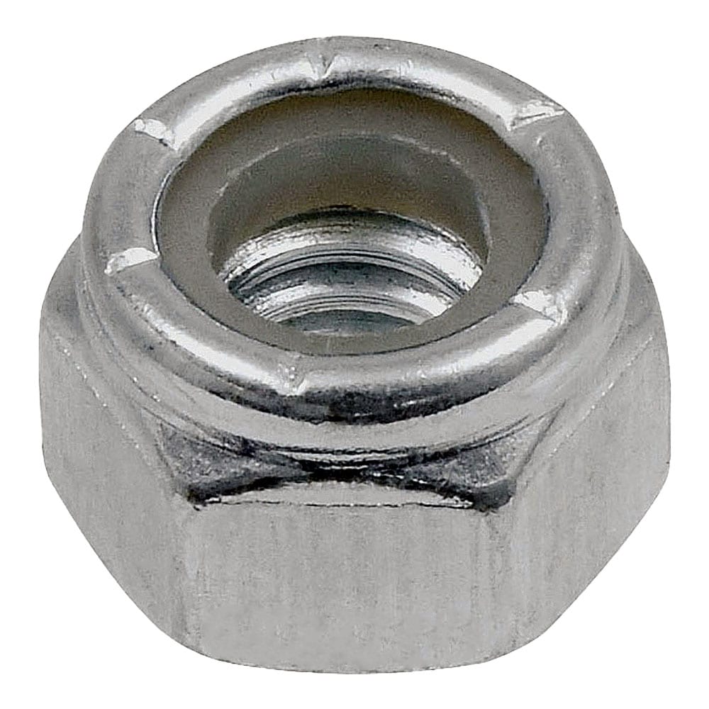 10 10 M12-1.0 & 1/2-20 Fine Thread Nylon Insert Lock /Stop Nut Steel 