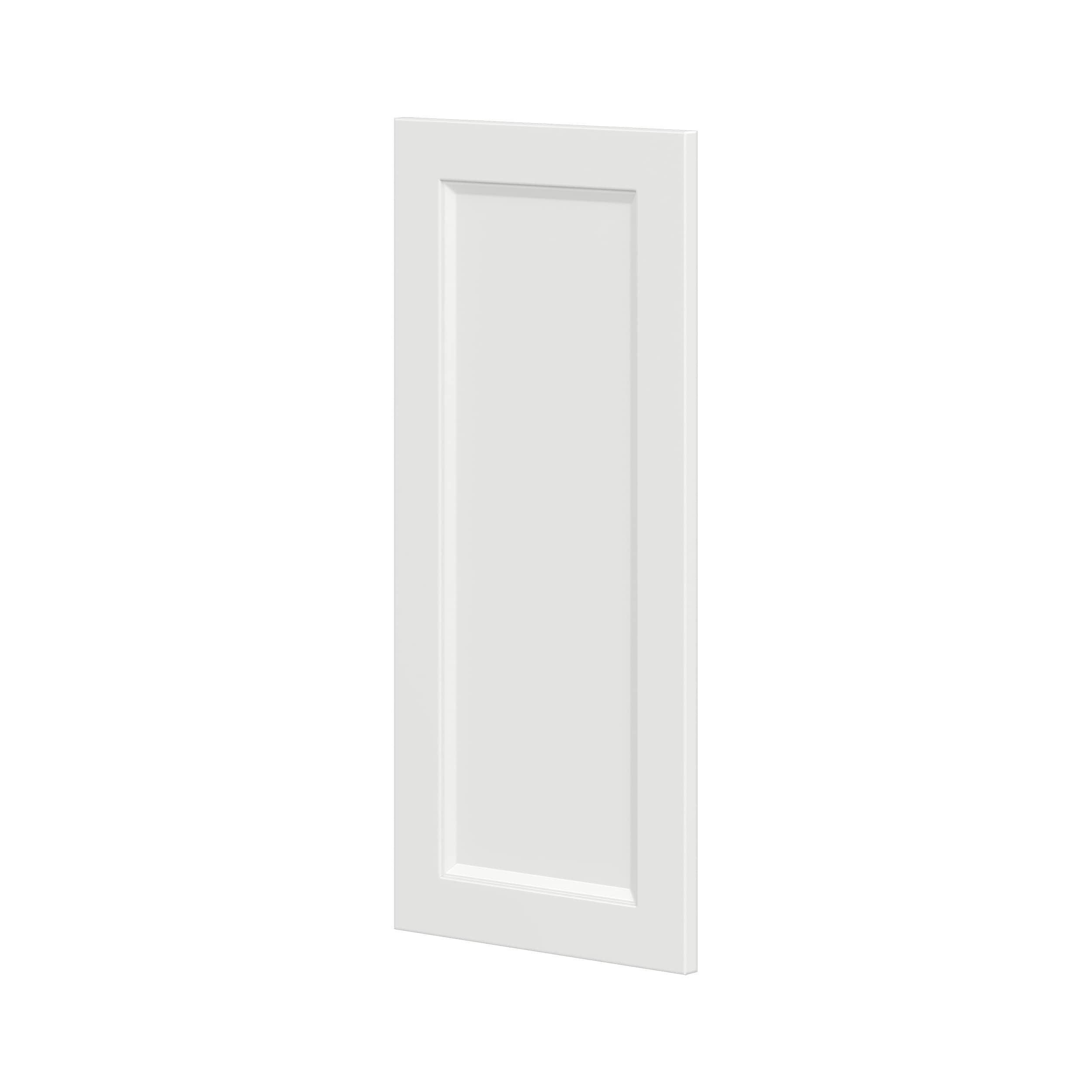 Hugo&Borg DSDR1330-RI Riviera 13-in W x 30-in H Bright White Shaker Wall cabinet door (Fits 15-in wall box )