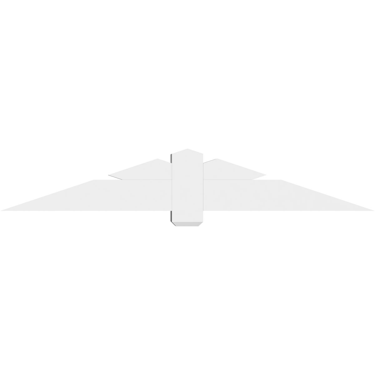 Ekena Millwork GBP072X12X0606KEN00 Exterior-Brackets-Braces - View #2