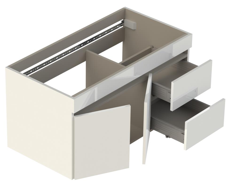 Lift Bridge Kitchen & Bath 37VSIEWHT Bath-Vanity-Combo - View #5