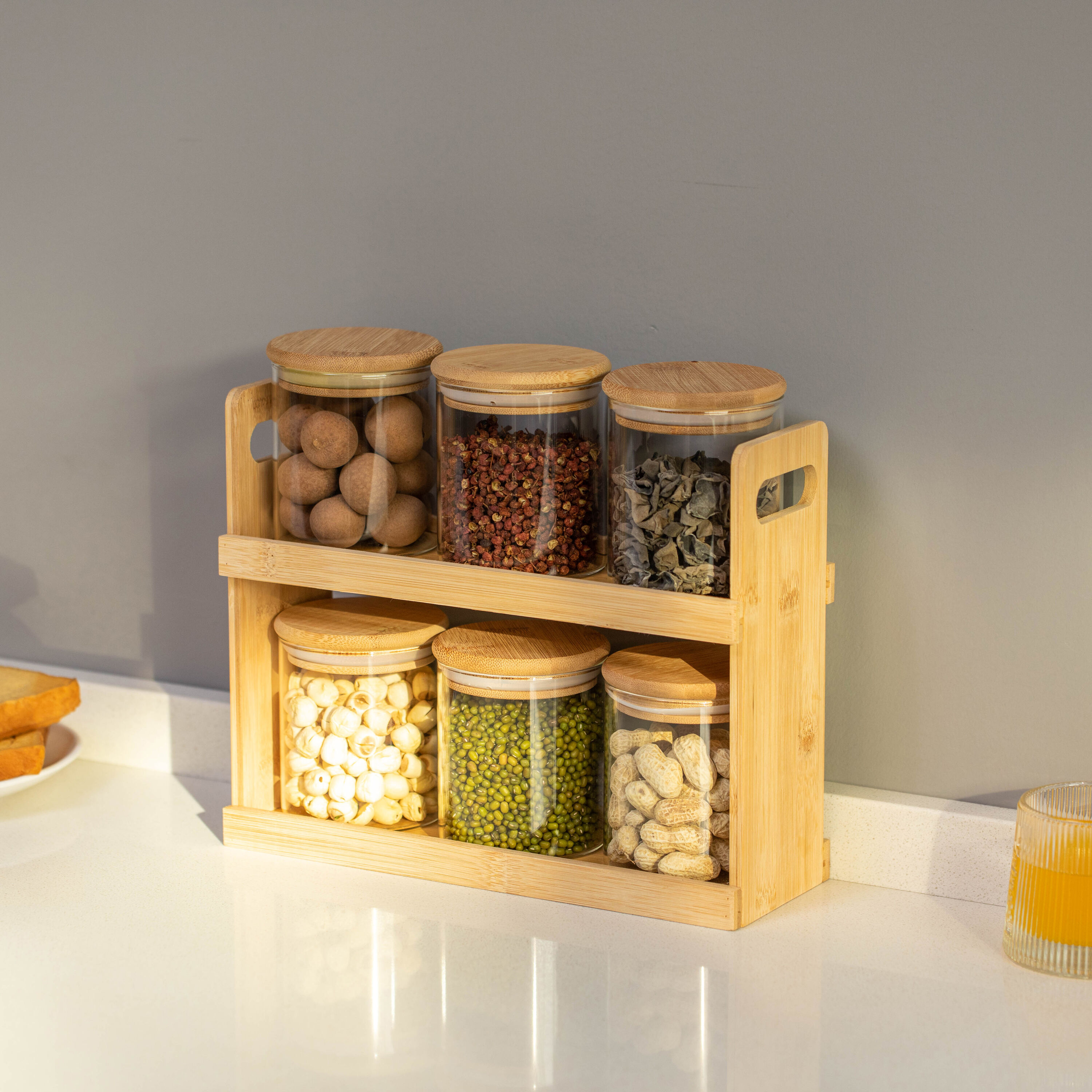 Basicwise QI004706.6 Pull-Out-Cabinet-Baskets - View #2