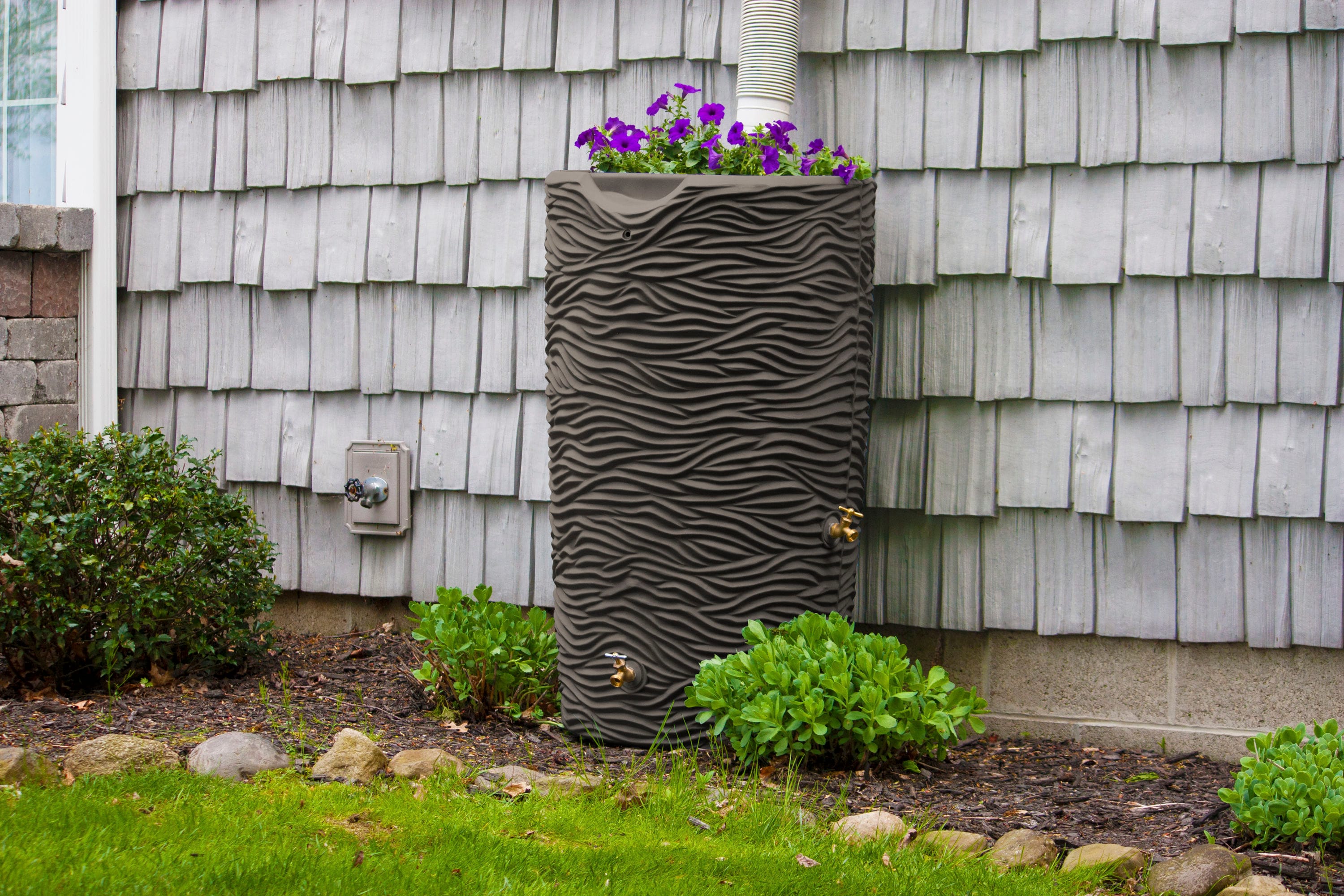 Good Ideas IMP-L65-OAK Rain-Barrels - View #9
