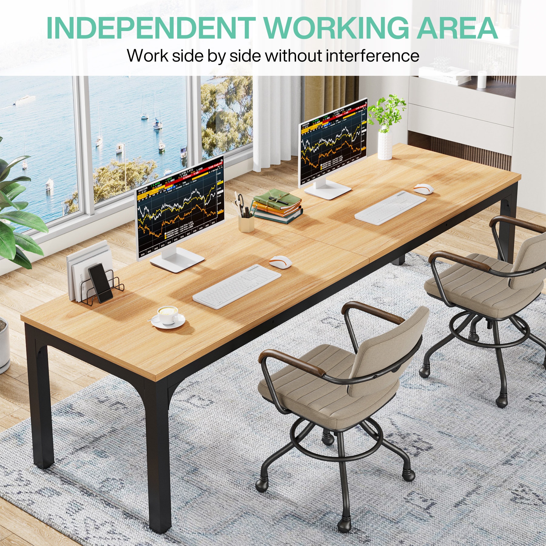 Tribesigns LWFD-YS0151 Office-Tables - View #5