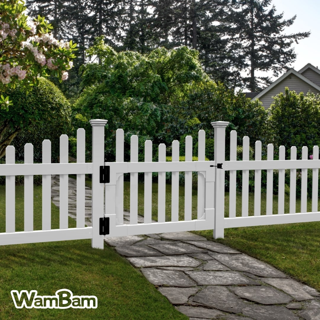 WamBam Fence ZP19043 Vinyl-Fence-Panels - View #2