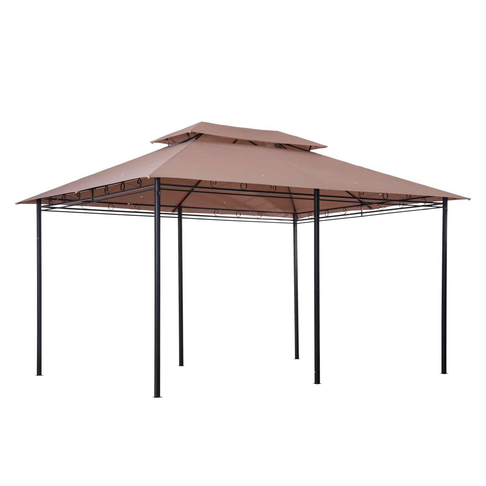 LIVIZA GAZ-SEN25PG67R Wood-Resin-Gazebos - View #3