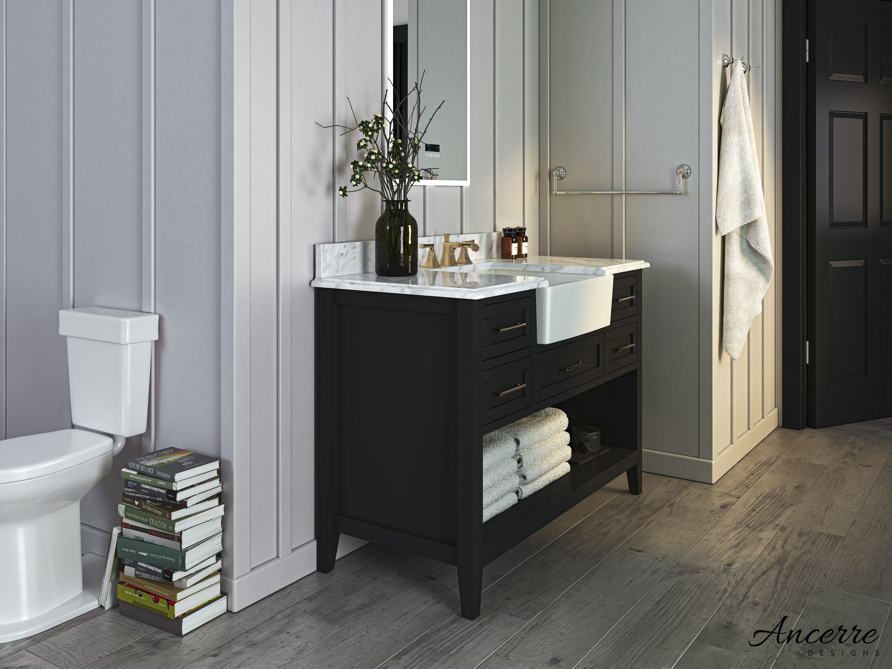 Ancerre Designs VTS-HAYLEY-48-BO-CW Bath-Vanity-Combo - View #10