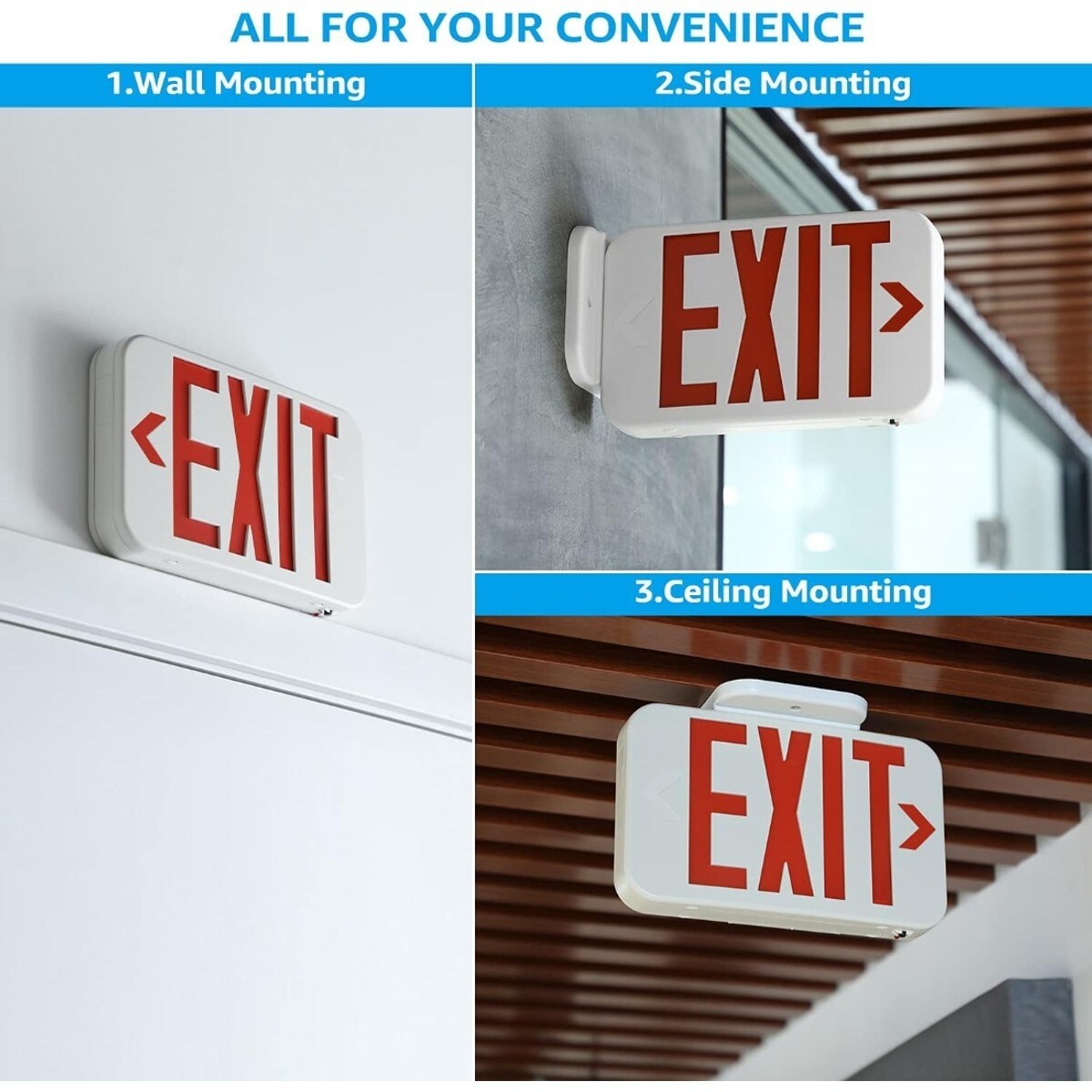 HEKCUIX LULIN-CEE31B Emergency-Exit-Lighting - View #4