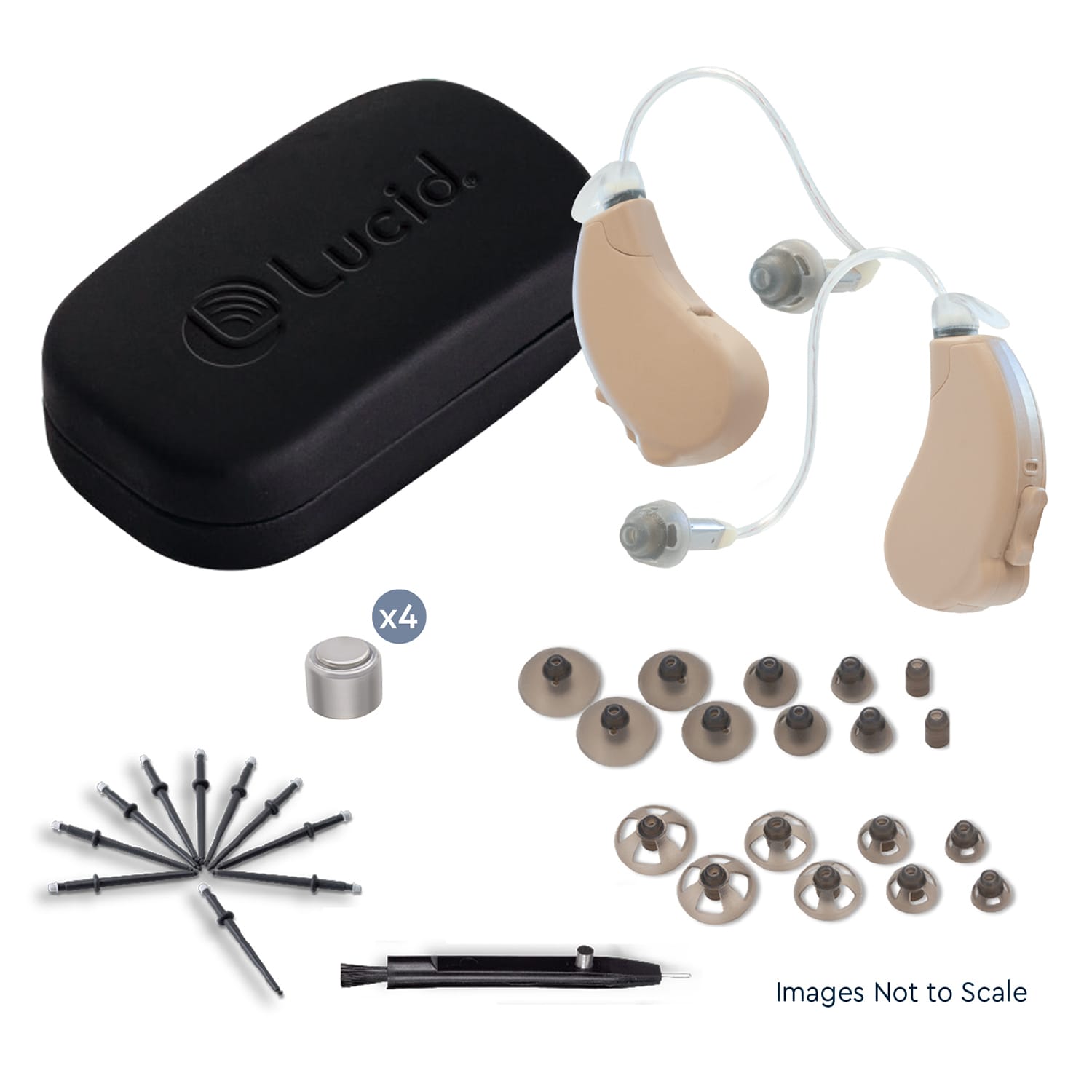 Lucid Audio Engage Premium OTC Hearing Aids iOS Hearing Aids Bluetooth