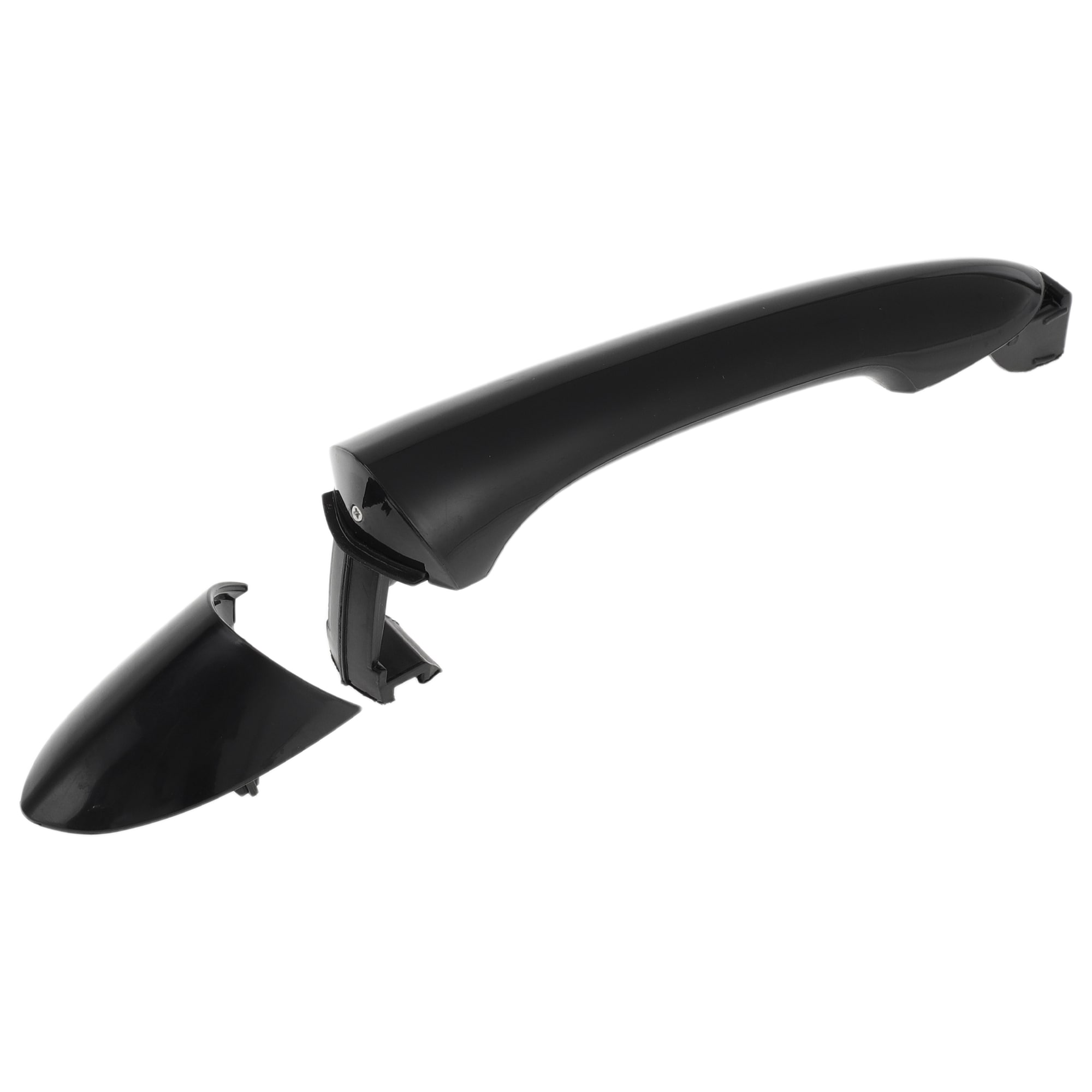 Unique Bargains 1pc Car Exterior Door Handles Grip for Hyundai Sonata 2011-2014 Rear Left Rear Right No.836523S000 Black ABS #S25121901UX7655
