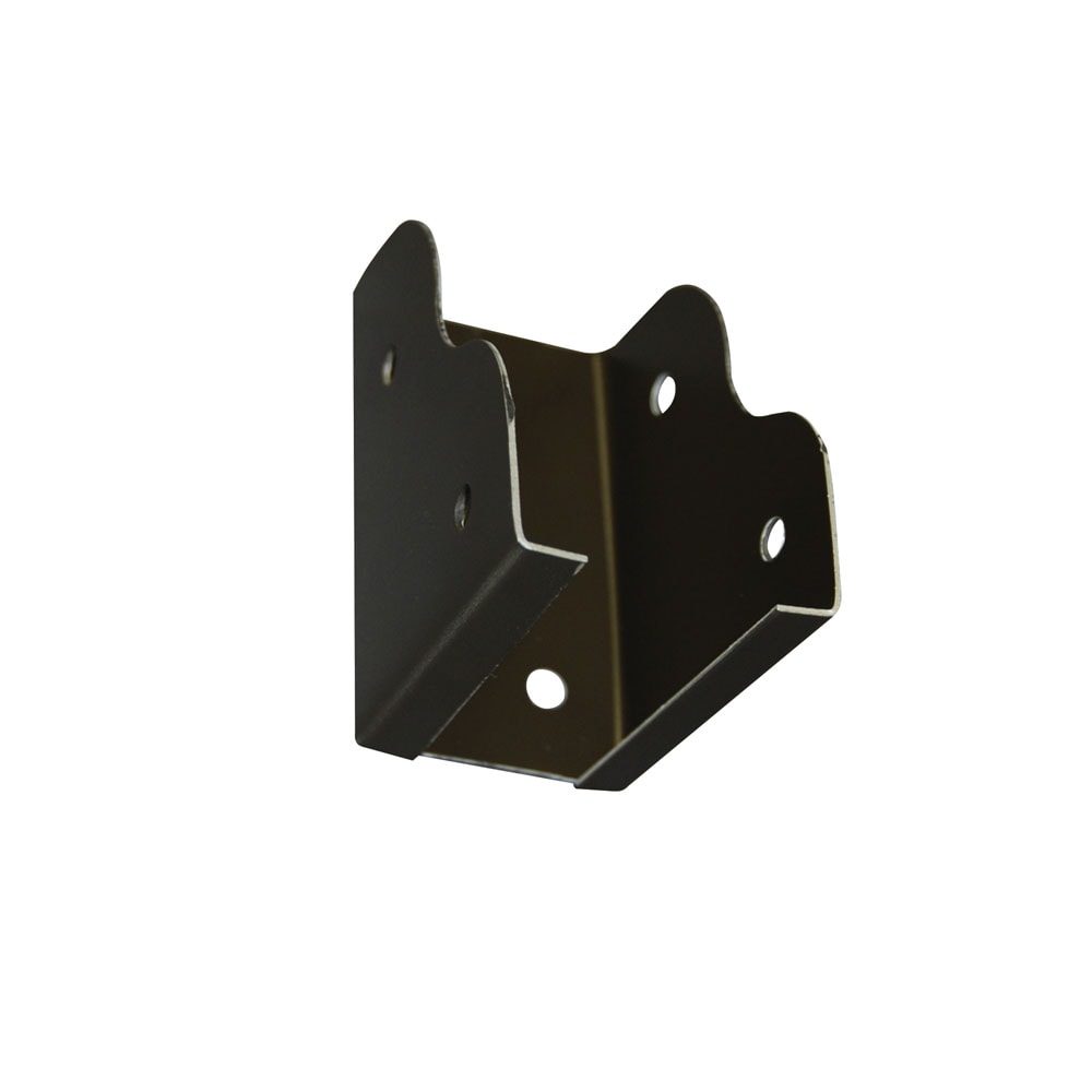 Freedom 73049272L 2-in Brown Steel Bracket For Vinyl Fence
