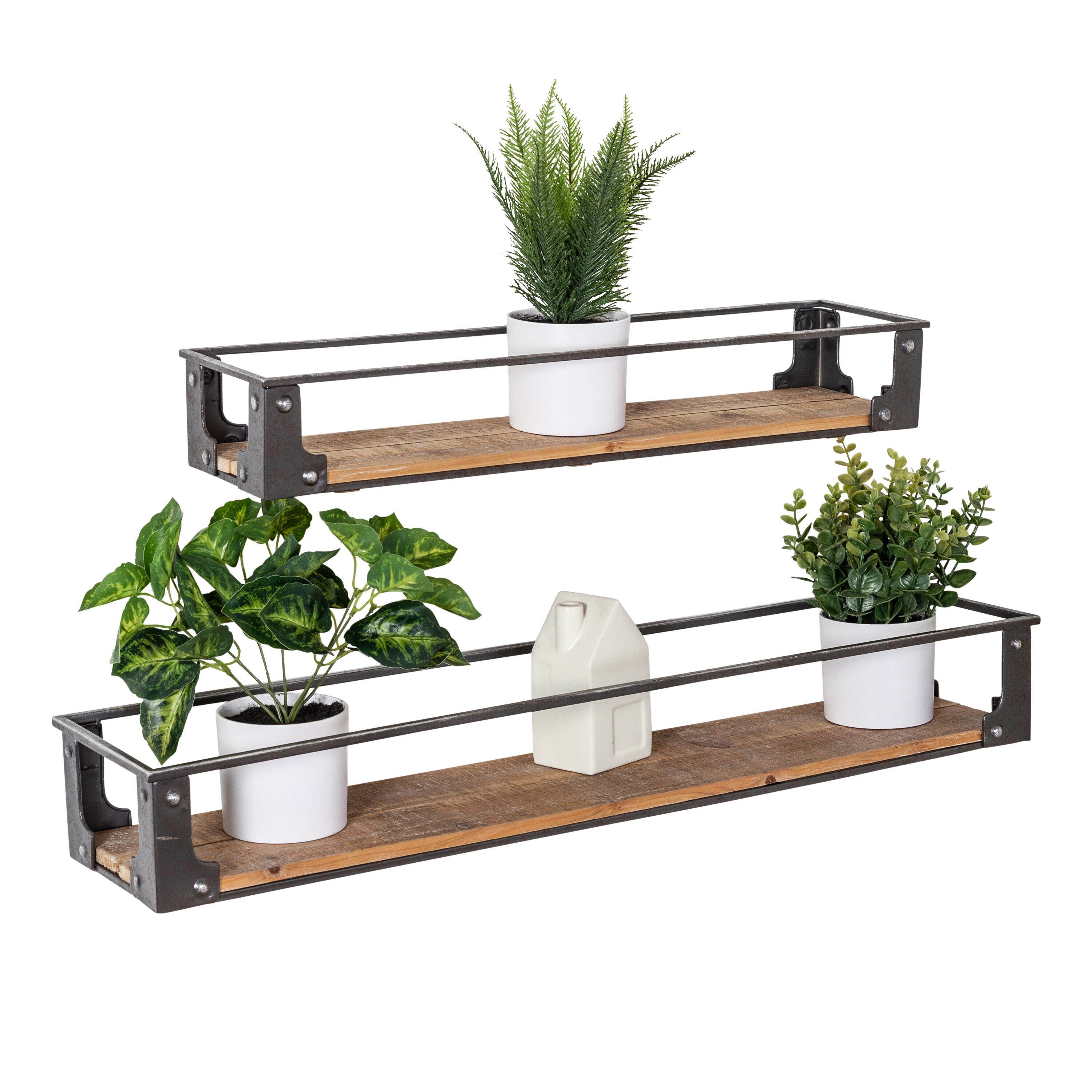 Honey-Can-Do SHF-09343 Wall-Mounted-Shelving - View #9