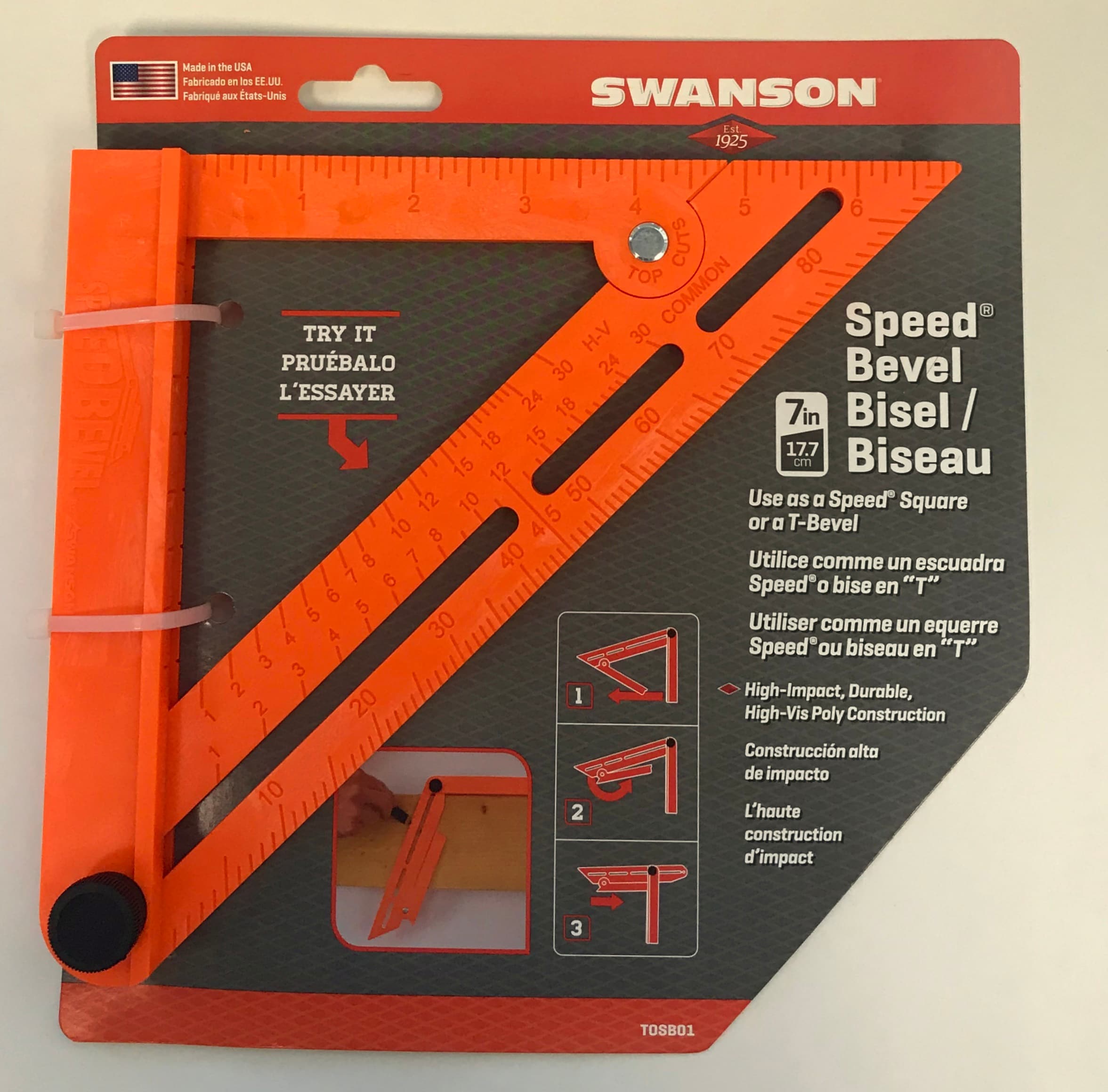 Swanson Tool Company TOSB01 squares - View #3