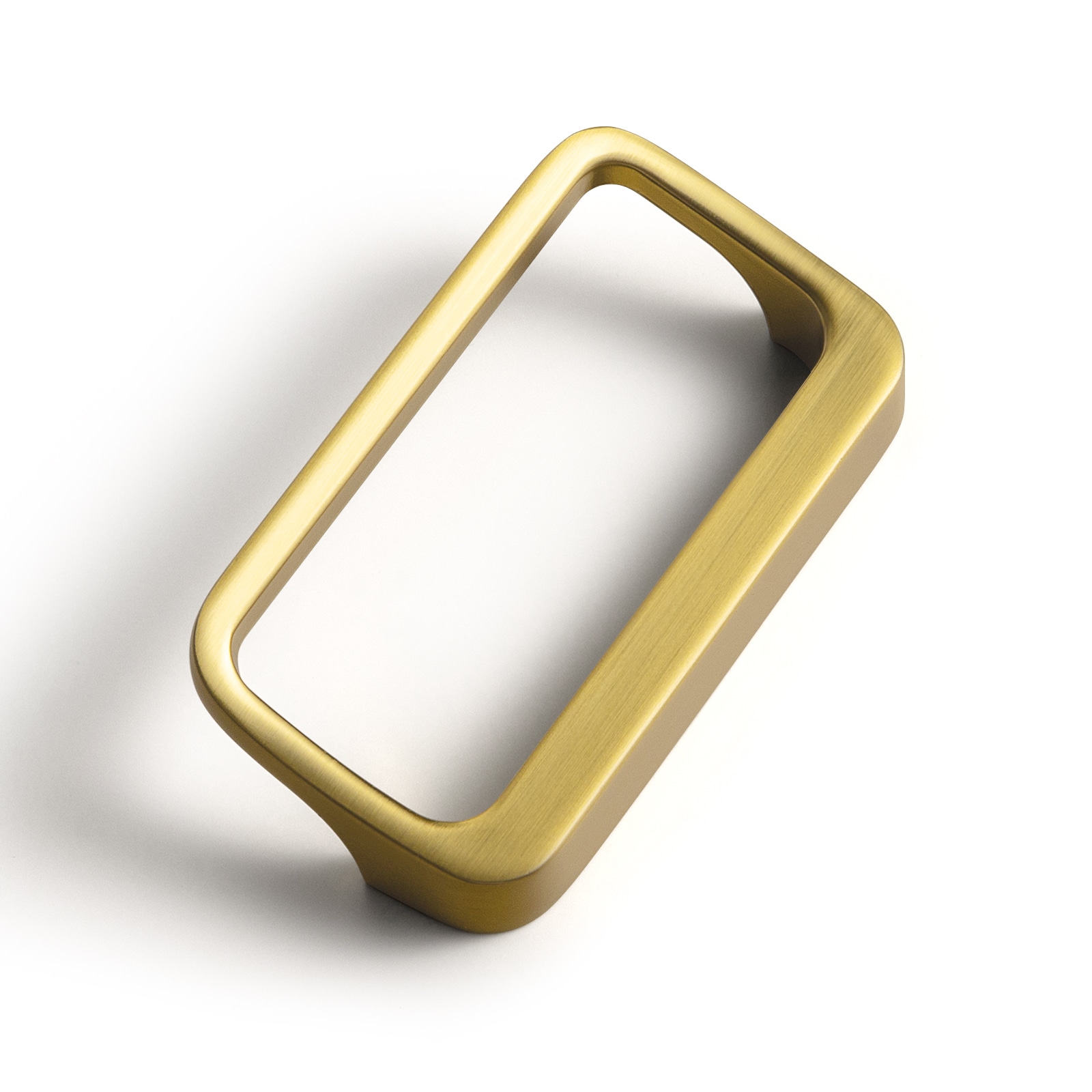 Miaokesen 2-1/2-in , 64mm Center to Center Brushed Gold Novelty Finger Drawer Pull 6 -Pack #9582LSJ-64