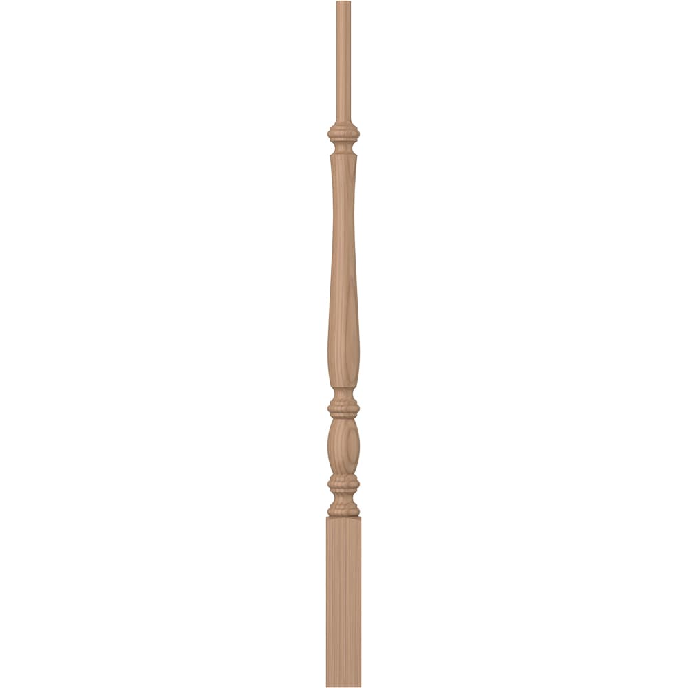 L.J. Smith Stair Systems LJP-2115-P 34 34-in x 1.75-in Unfinished Poplar Pin Top Stair Baluster