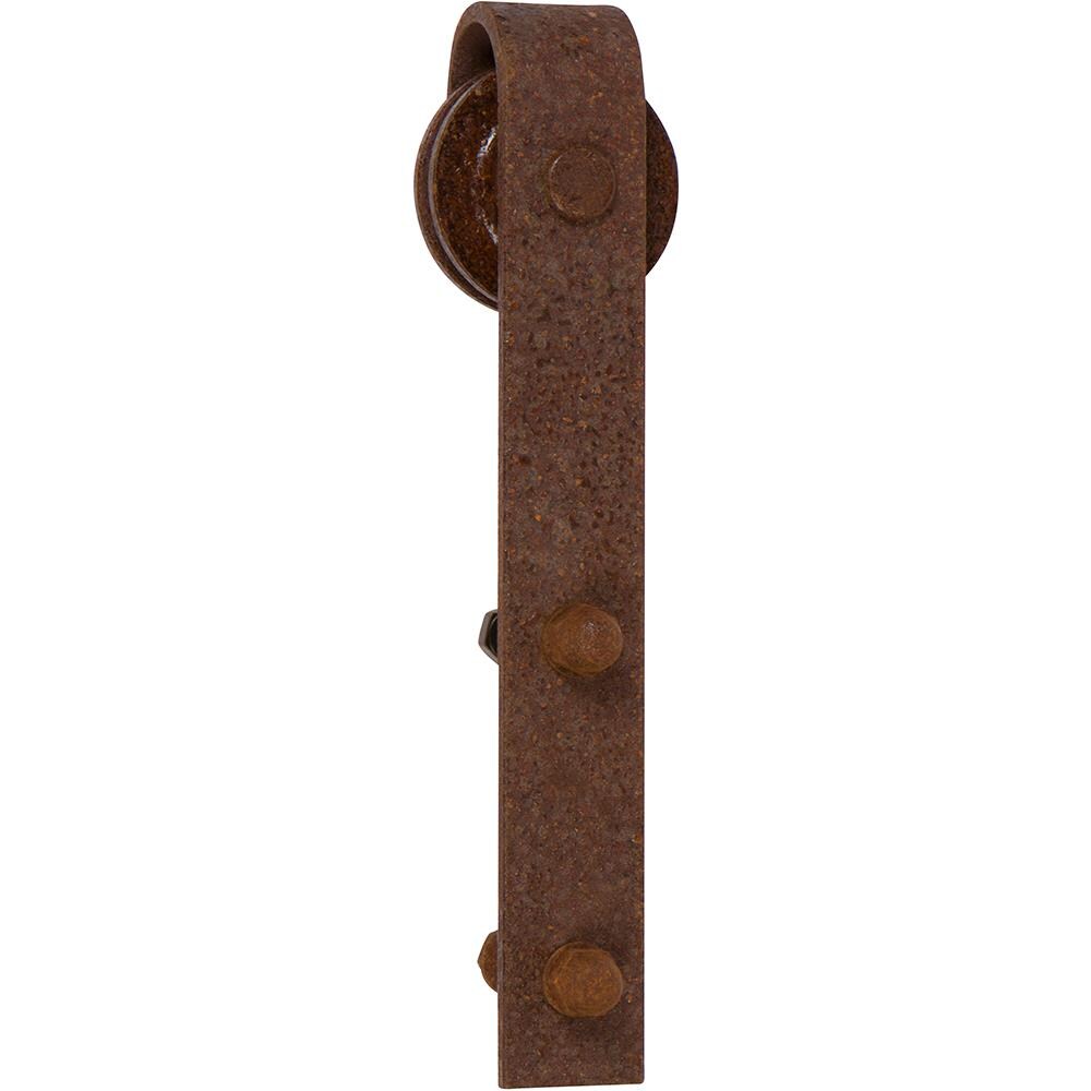 Delaney Hardware 96in Rust Interior Standard Barn Door Kit at