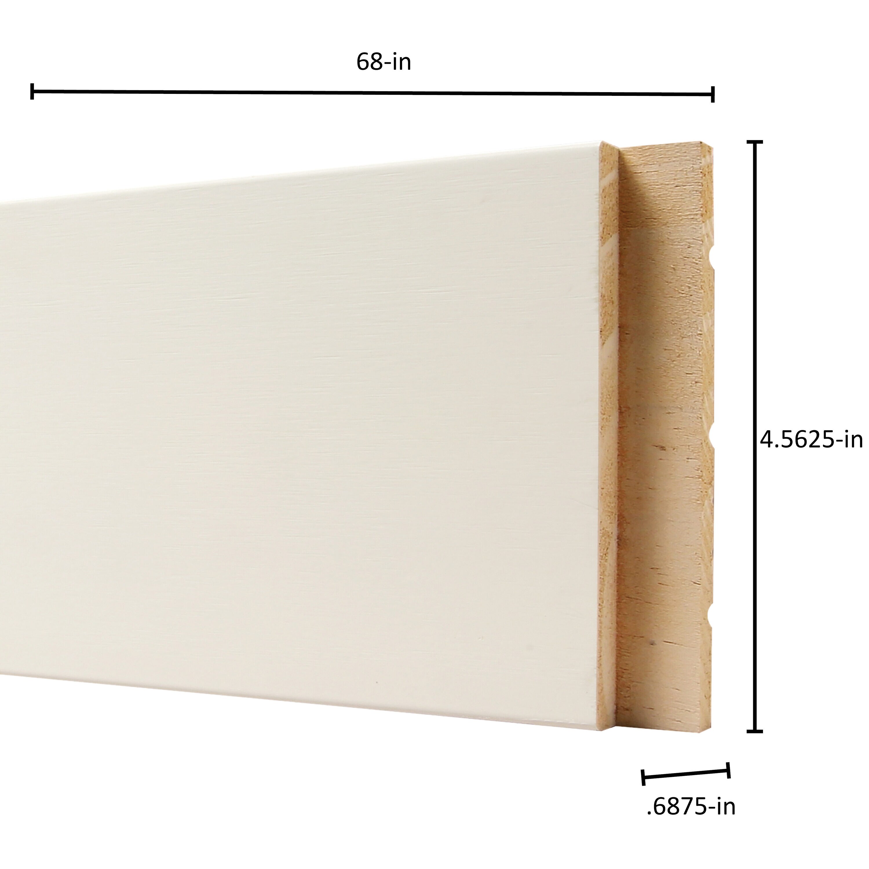 EverTrue 11/16-in x 4-9/16-in x 6-ft 8-in Primed Wood Door Jamb in the ...