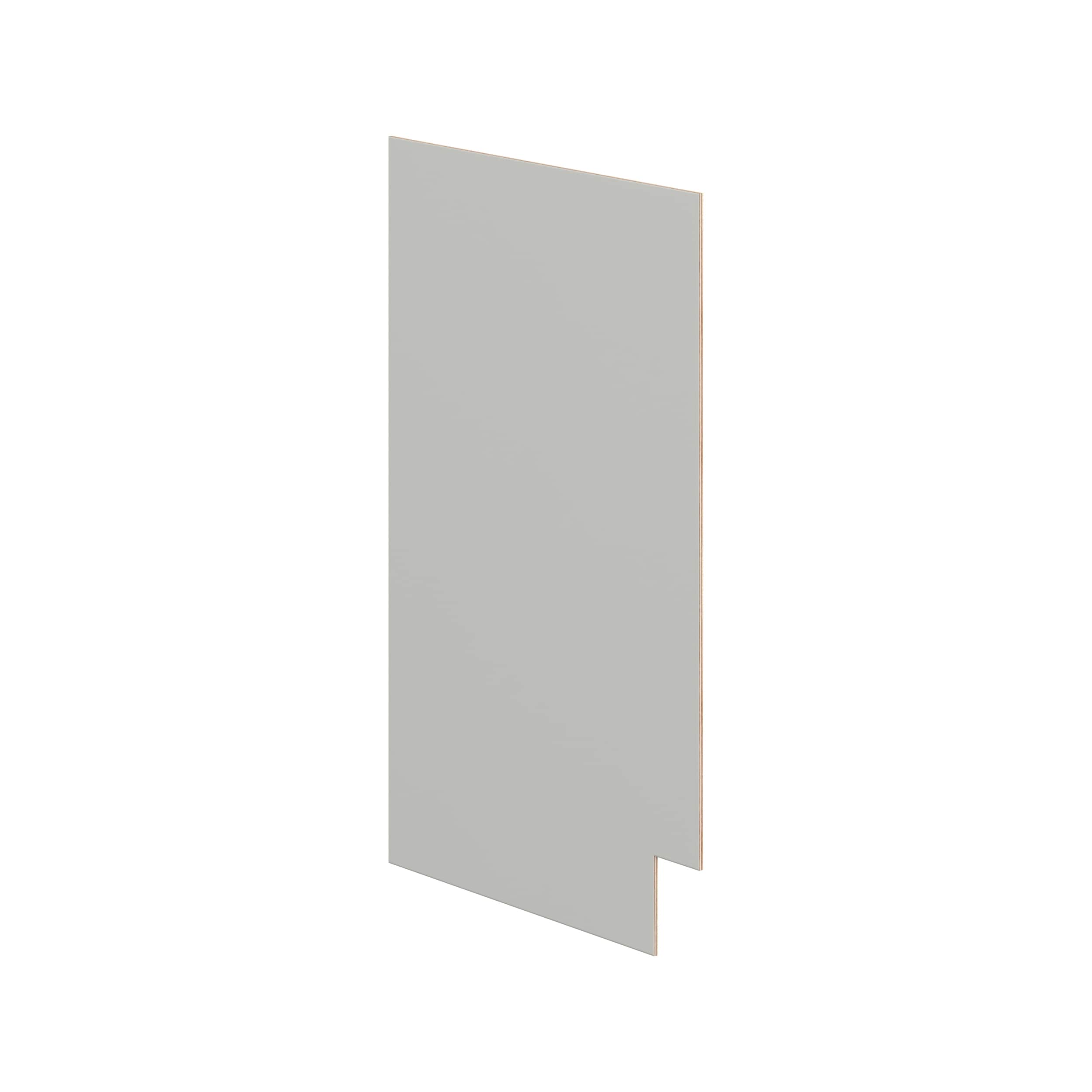 Hugo&Borg BFEP2435-JA PRO Jasper Cabinet End Panel 23.25-in W x 34.5-in H x 0.25-in D Whisper Gray Painted
